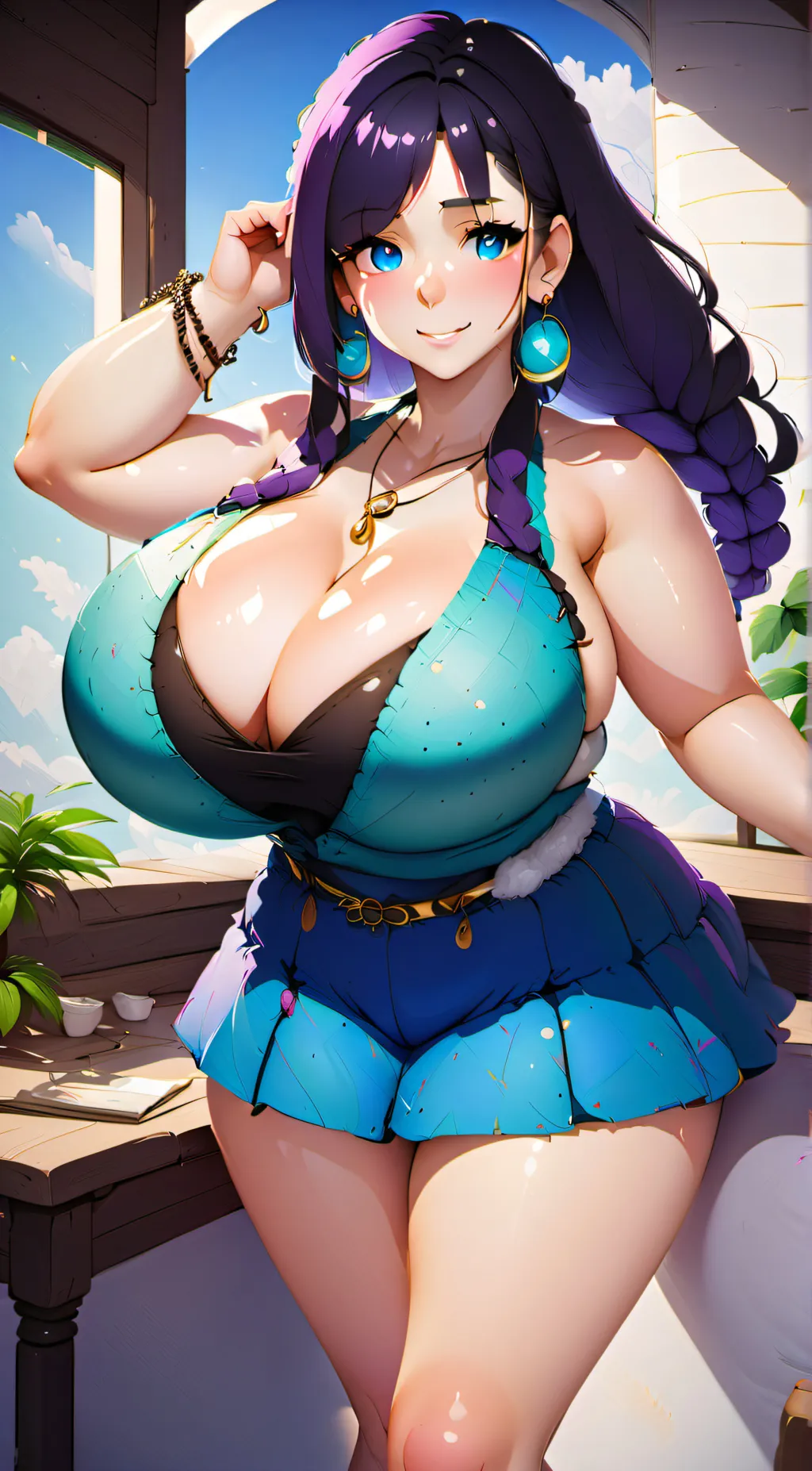 ai character: Clarissa  background