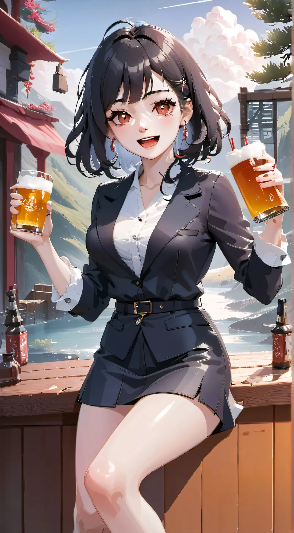 ai character: maki background