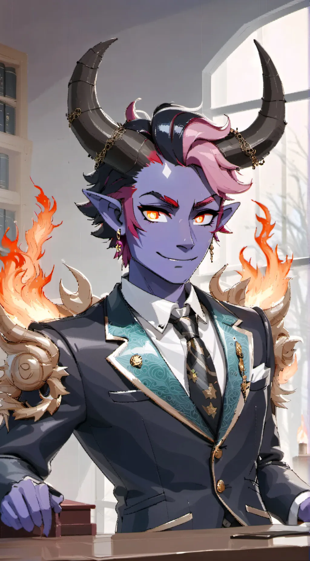 ai character: Tom background