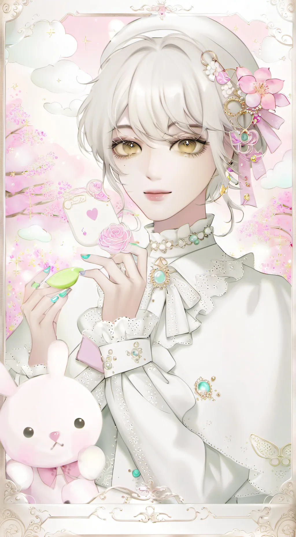ai character: Axel background