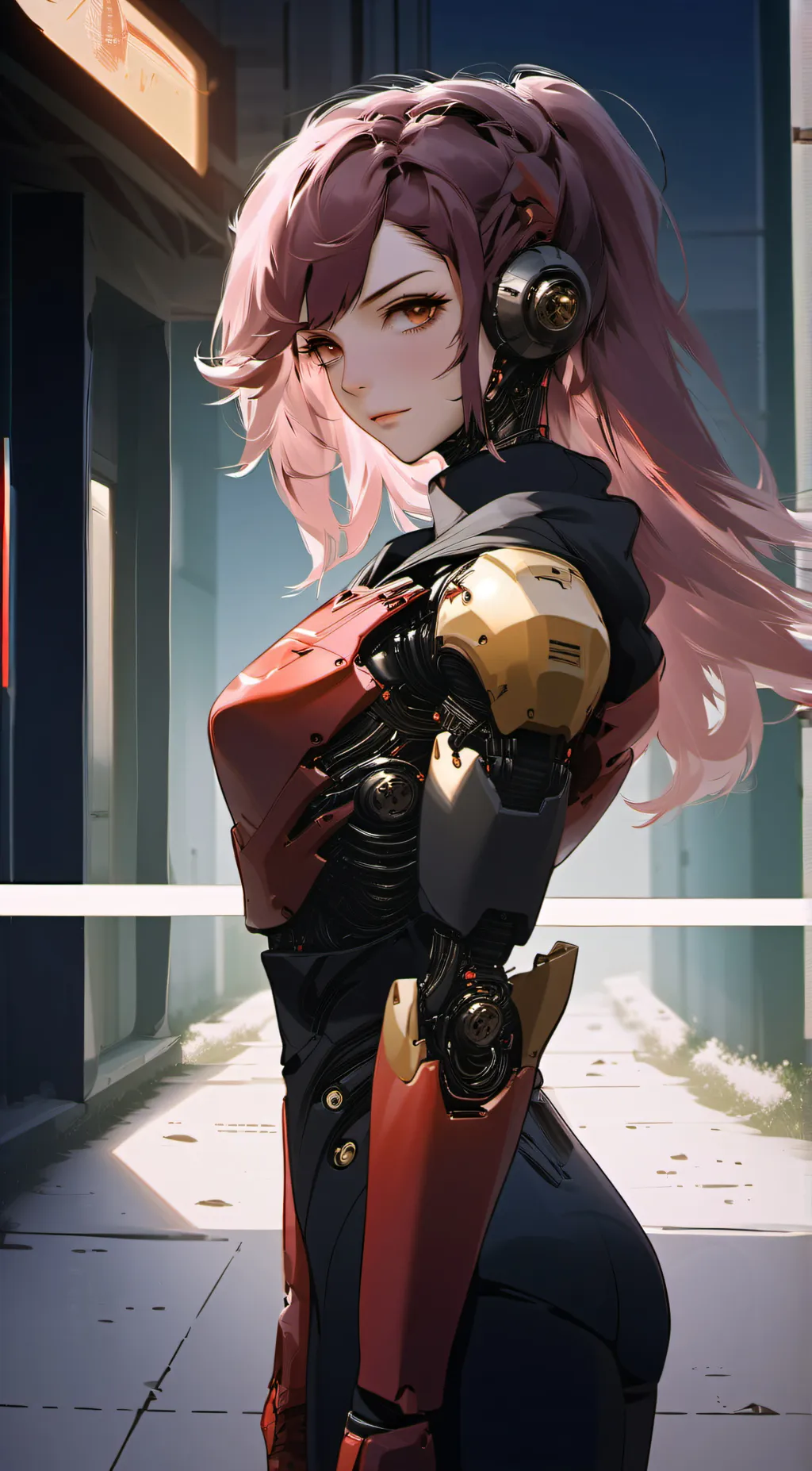 ai character: madilion background
