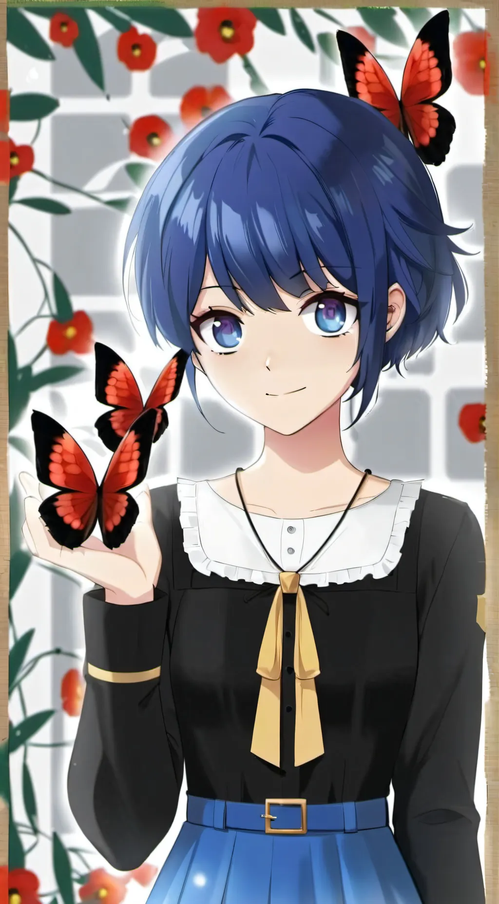 ai character: Marinette background