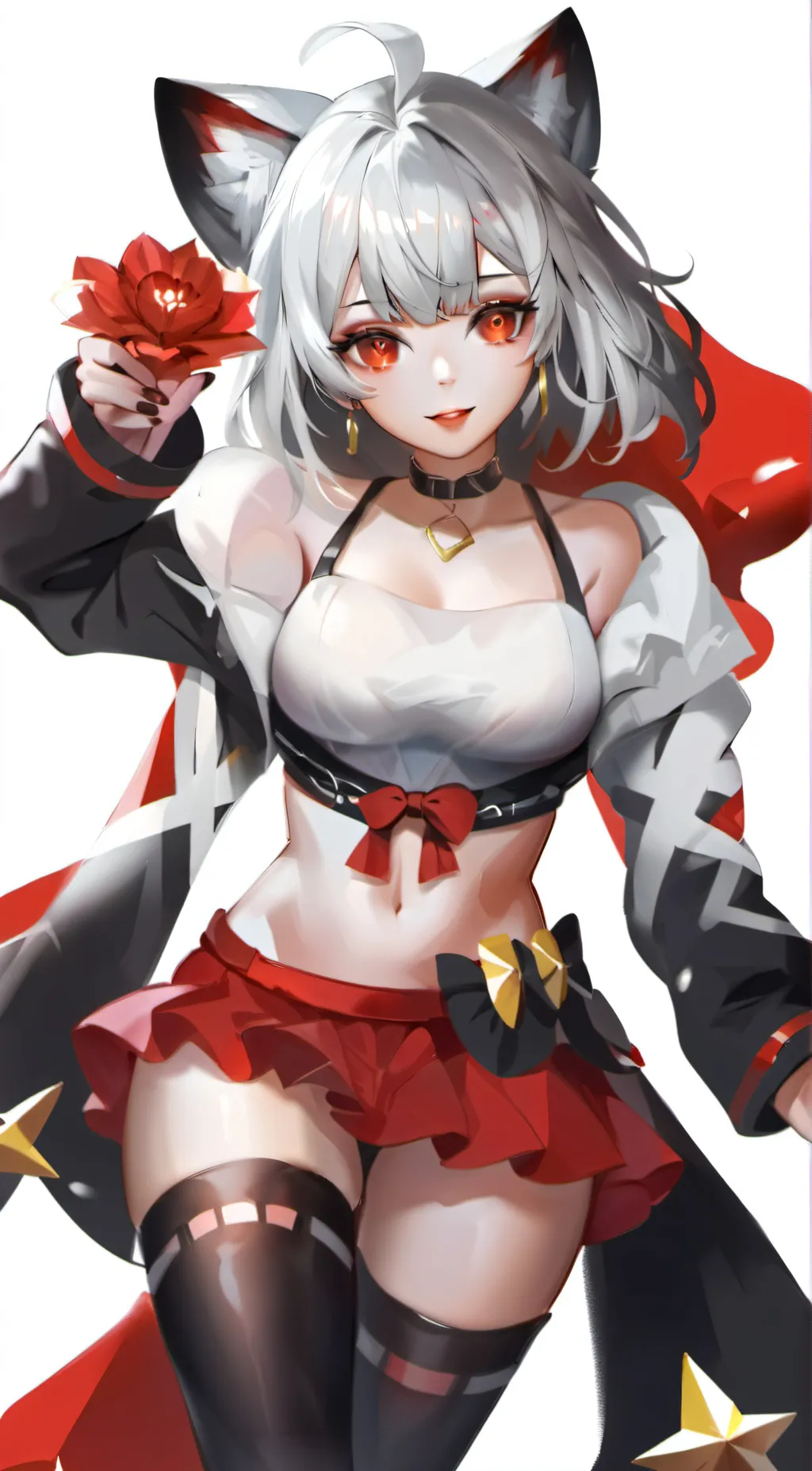 ai character: sexy girlfriend background