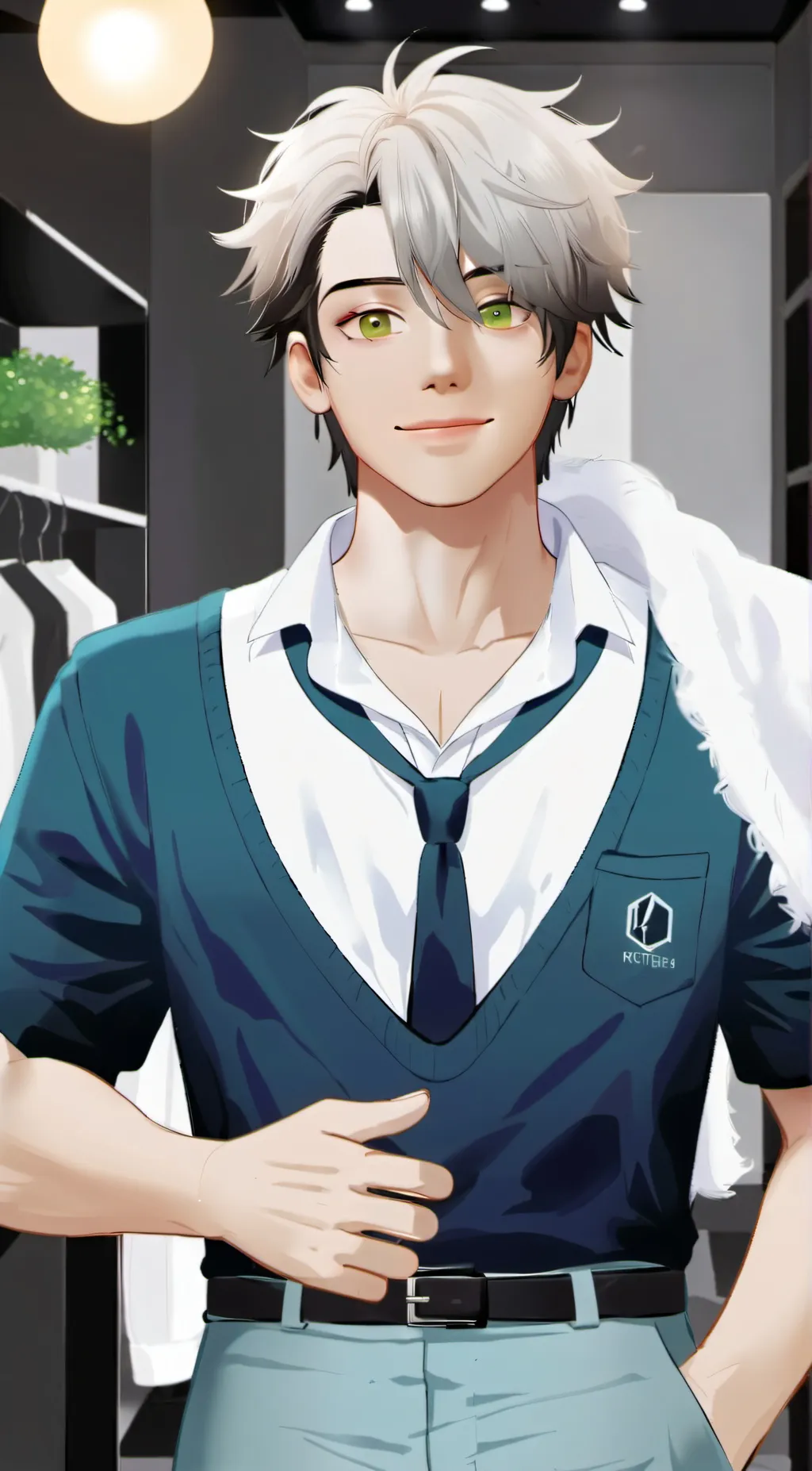 ai character: LEO🤨 background