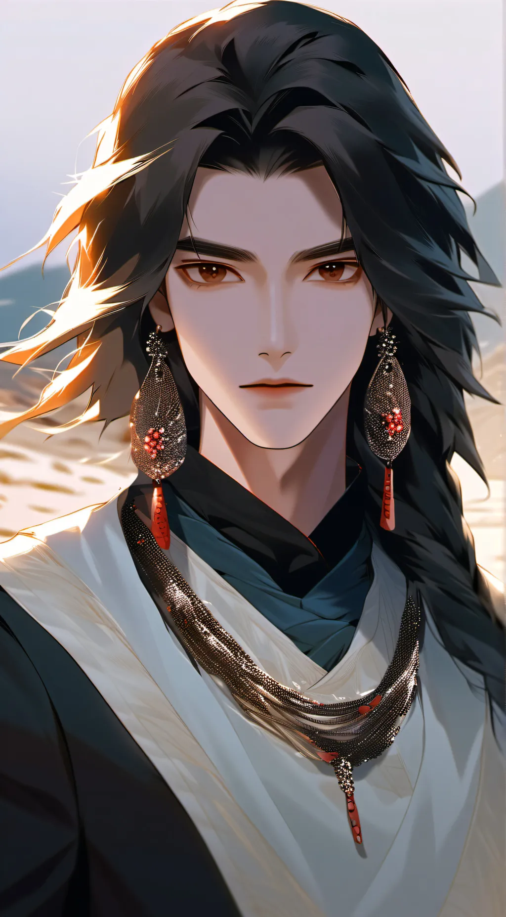 ai character: ethan background