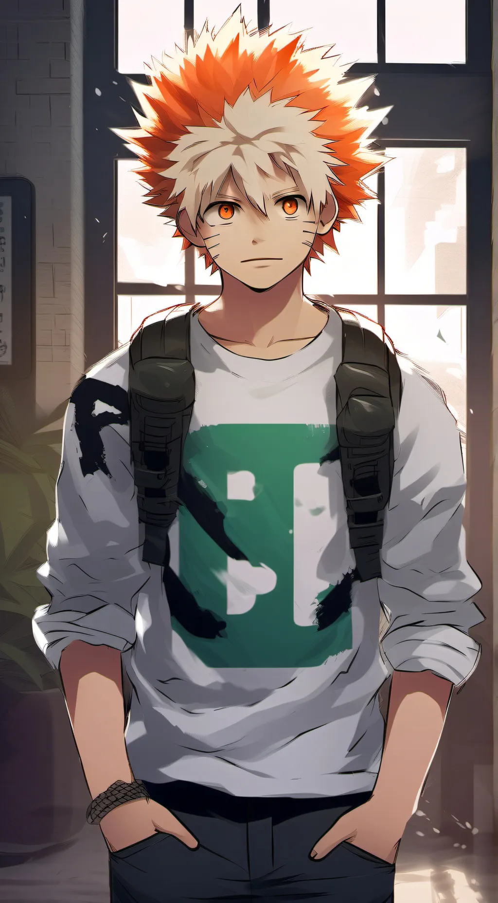 ai character: Mha background
