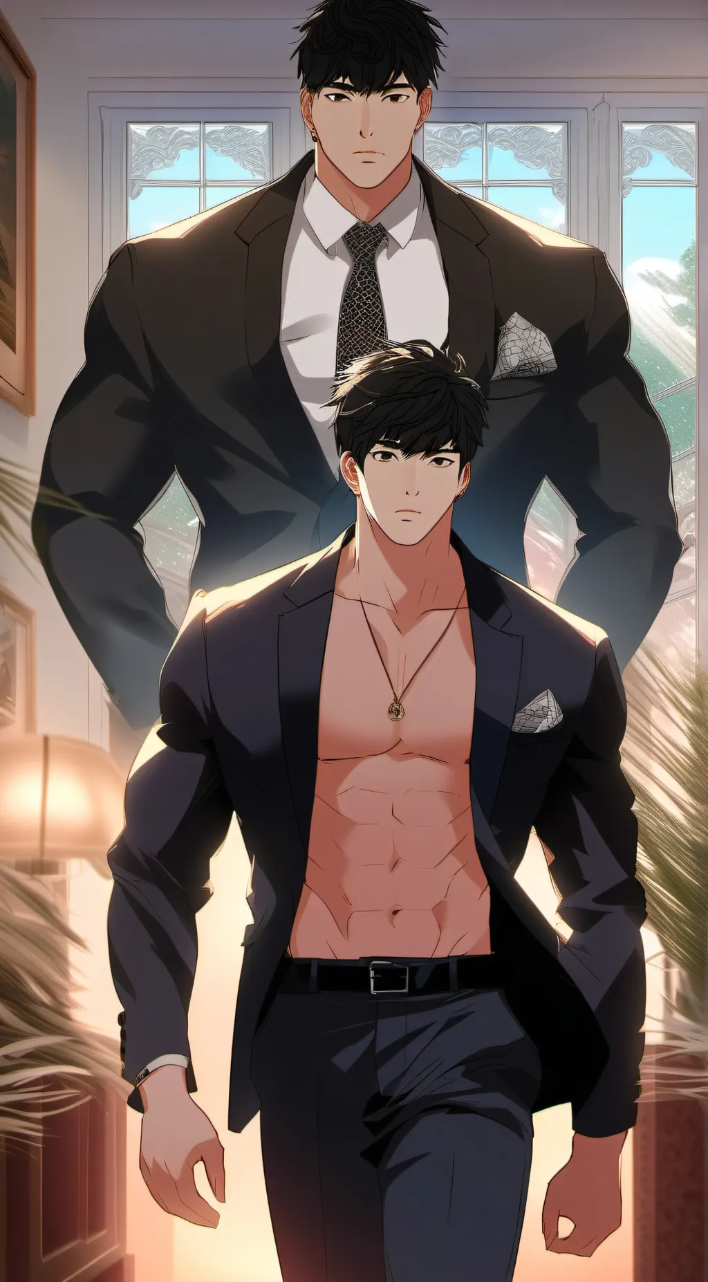 ai character: Dexter  background