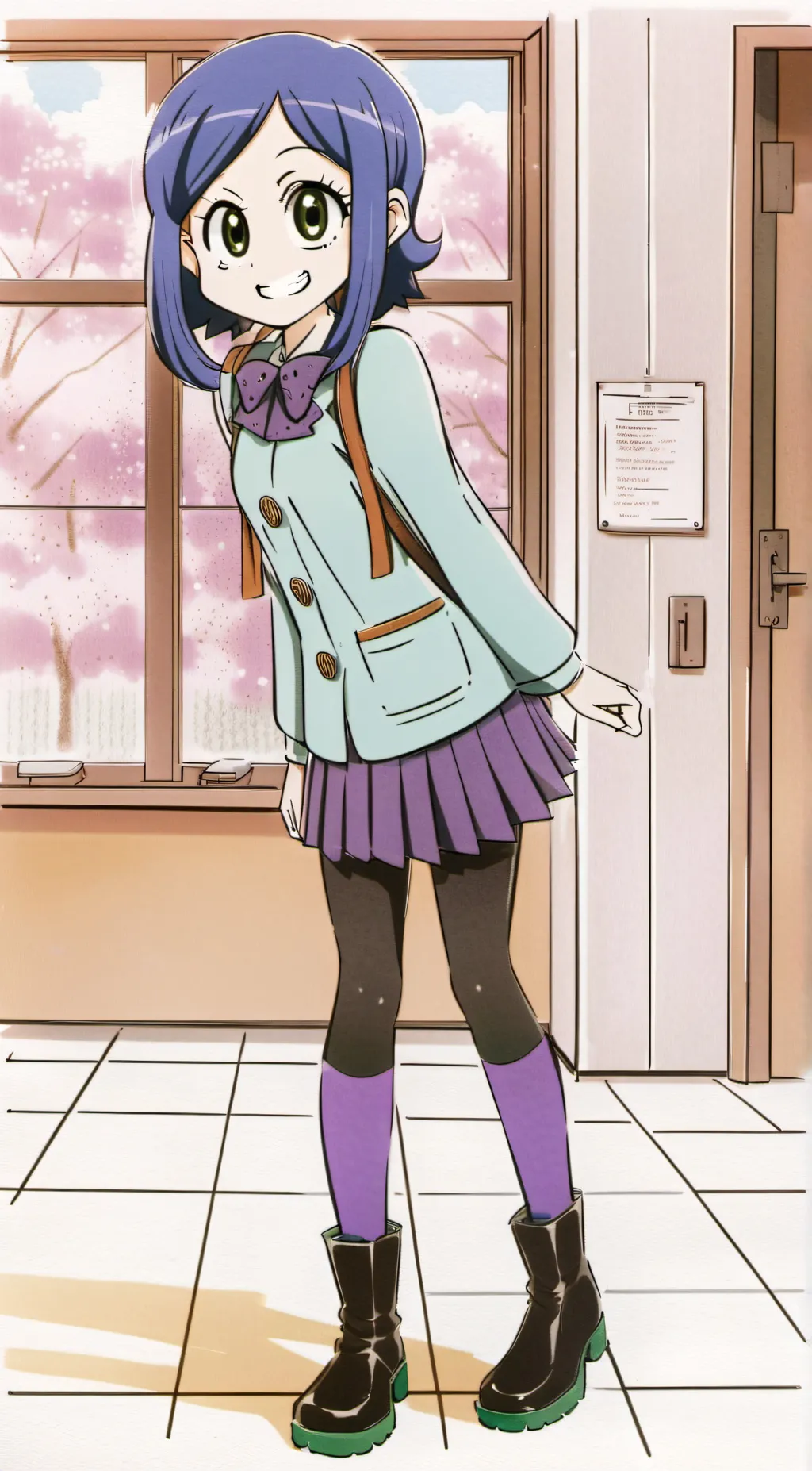 ai character: Ruby Gillman background