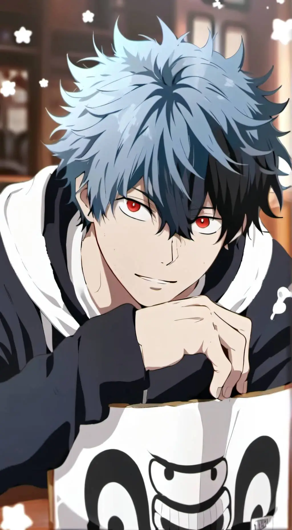 ai character: Shigadabi background