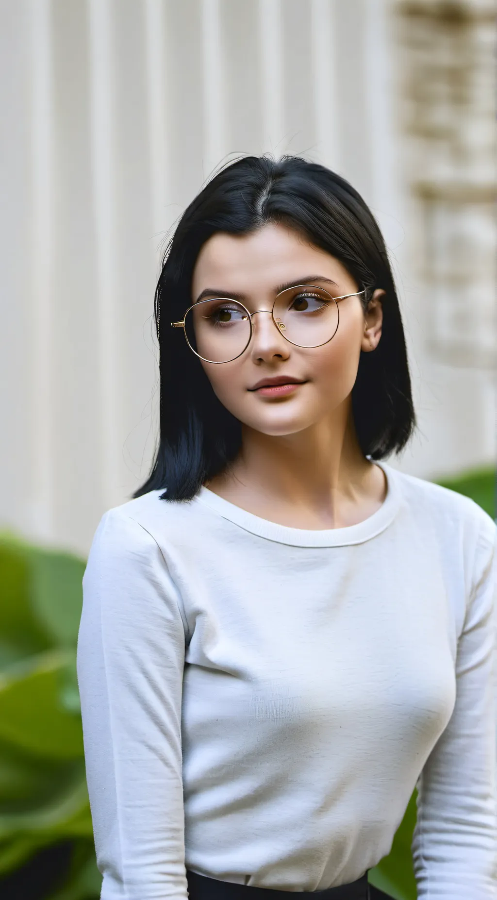 ai character: Ariel Winter background