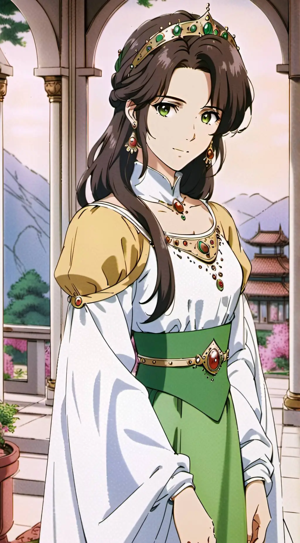ai character: harrin kikoso (F) background