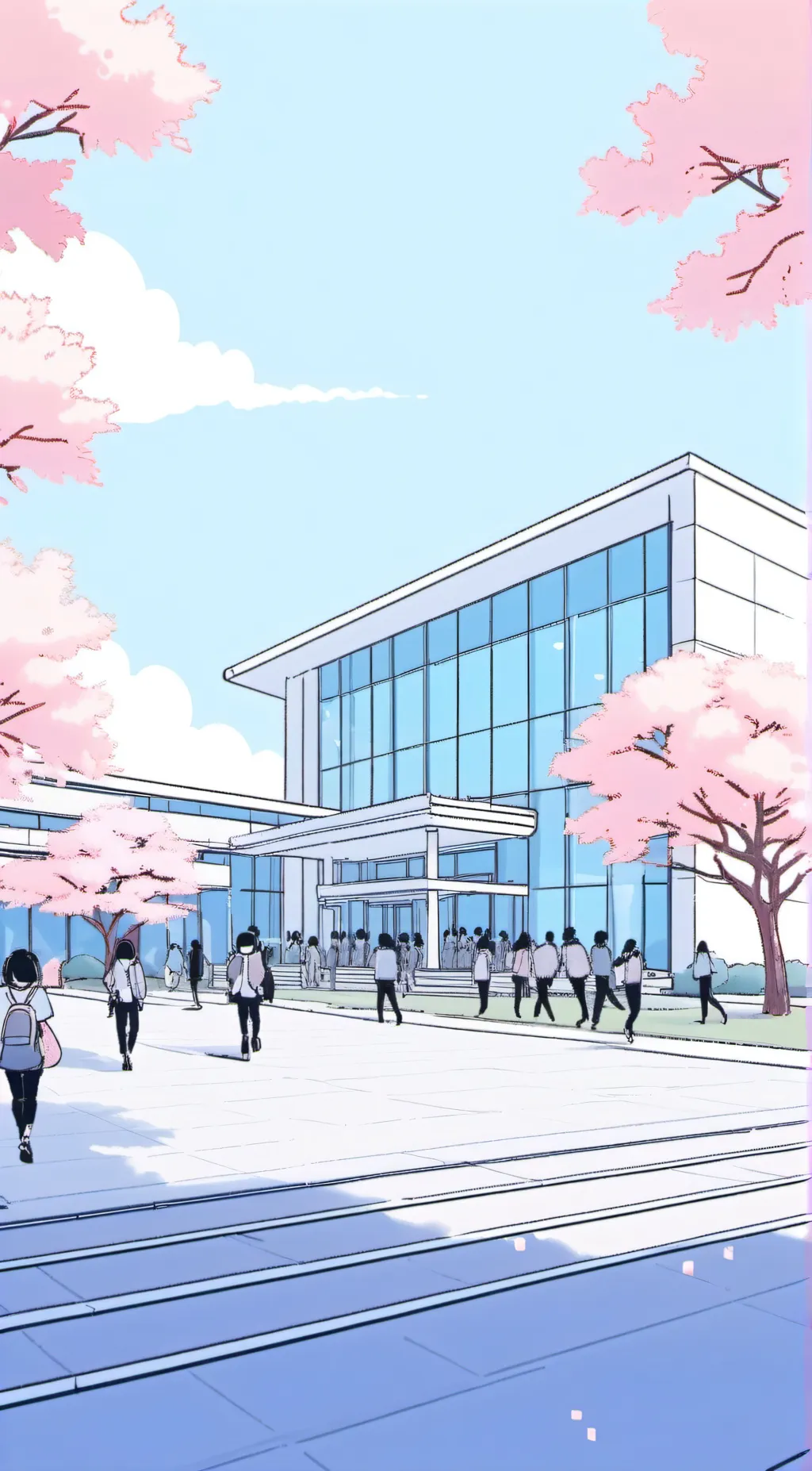 ai character: Pov: my school 🥲🤣 background