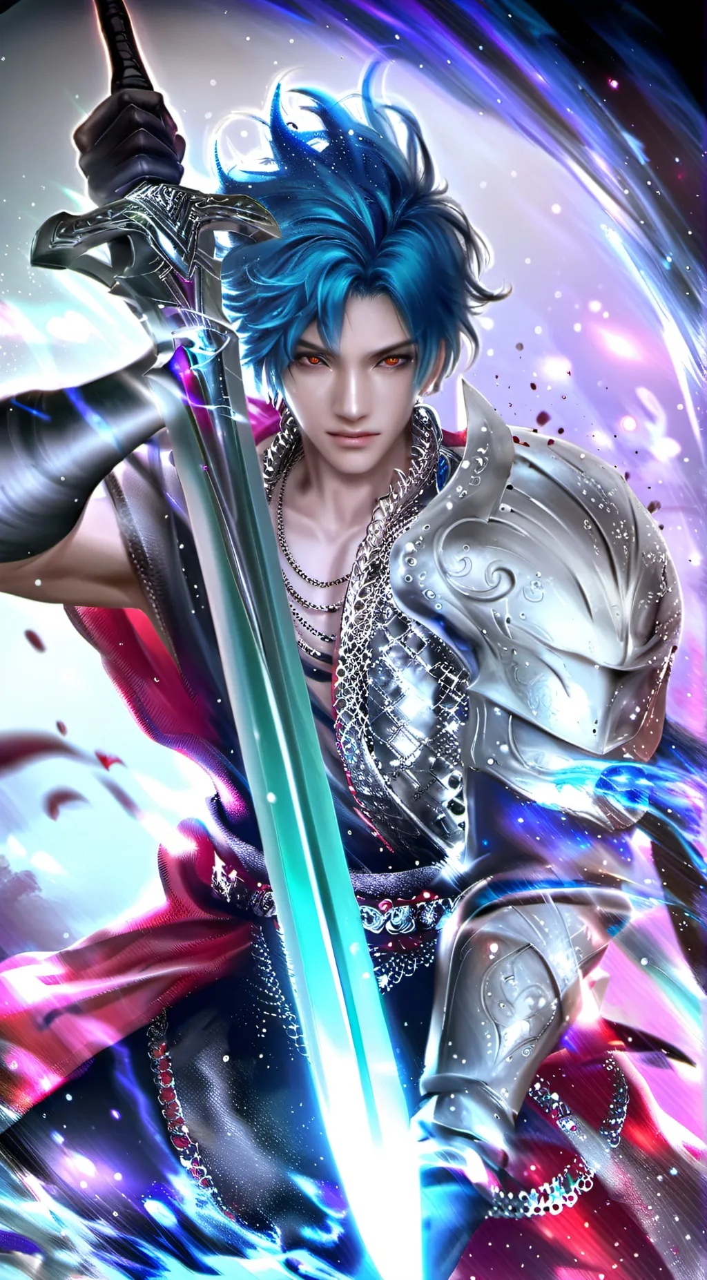 ai character: Krew and MHA  background