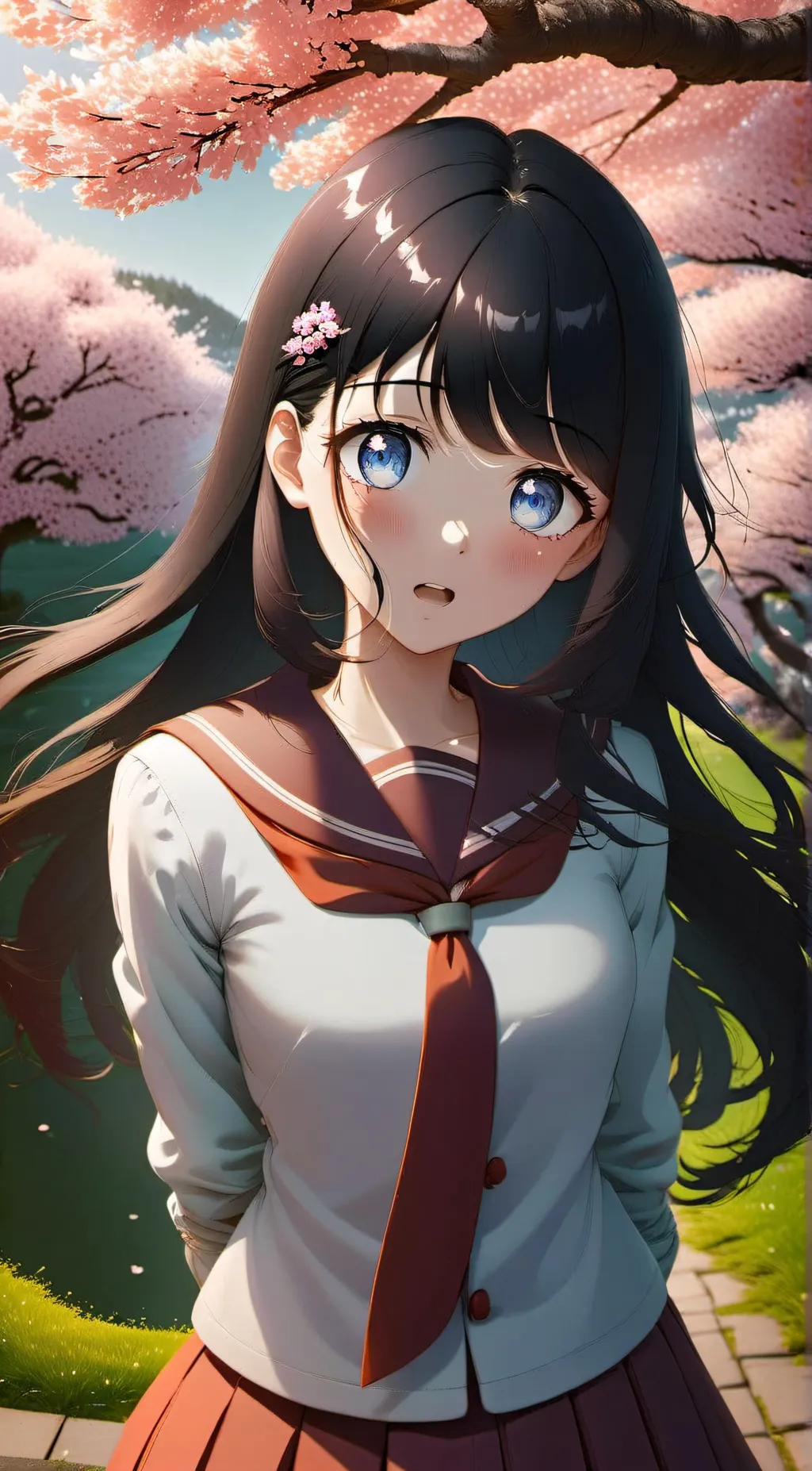 ai character: maine background