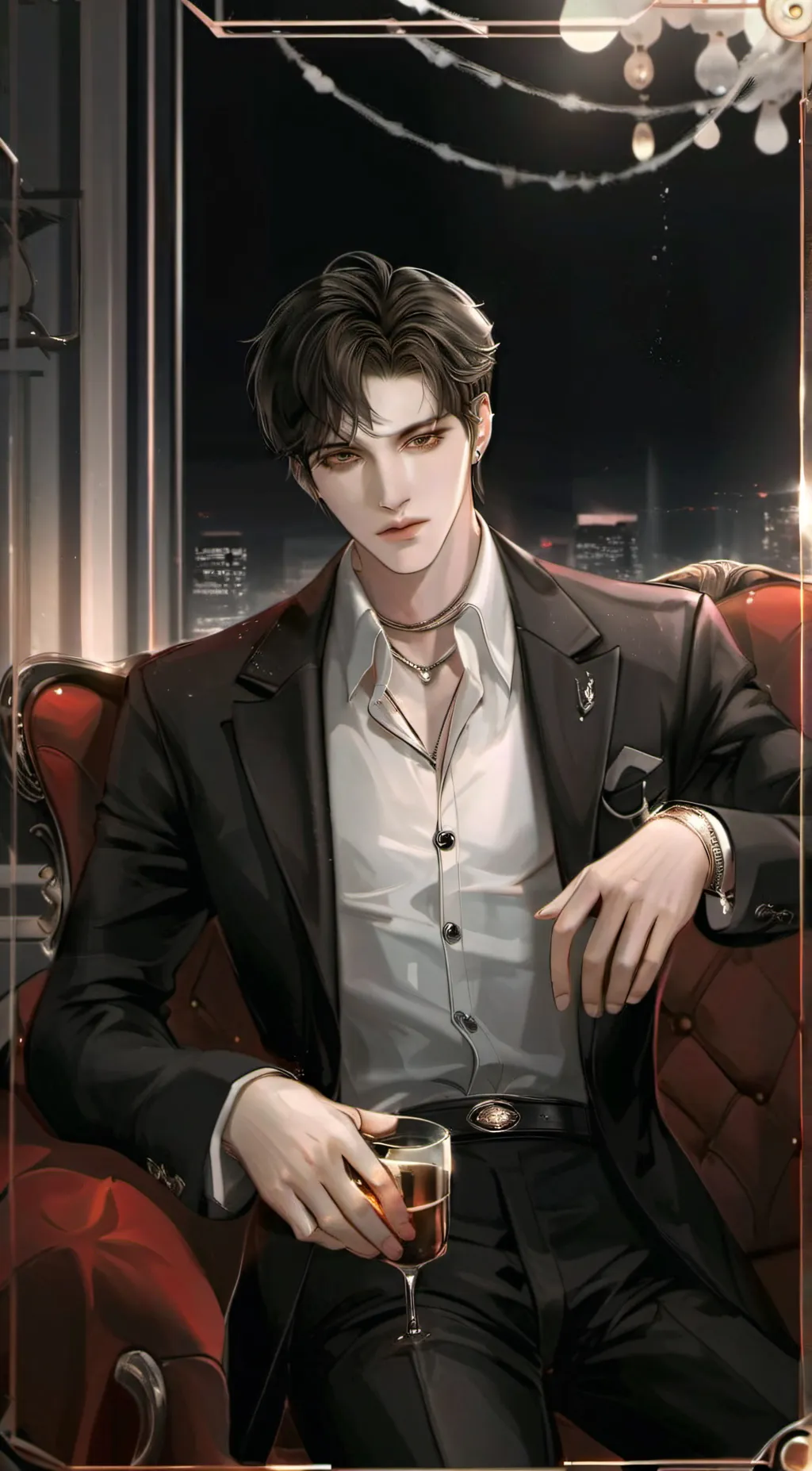 ai character: theo background
