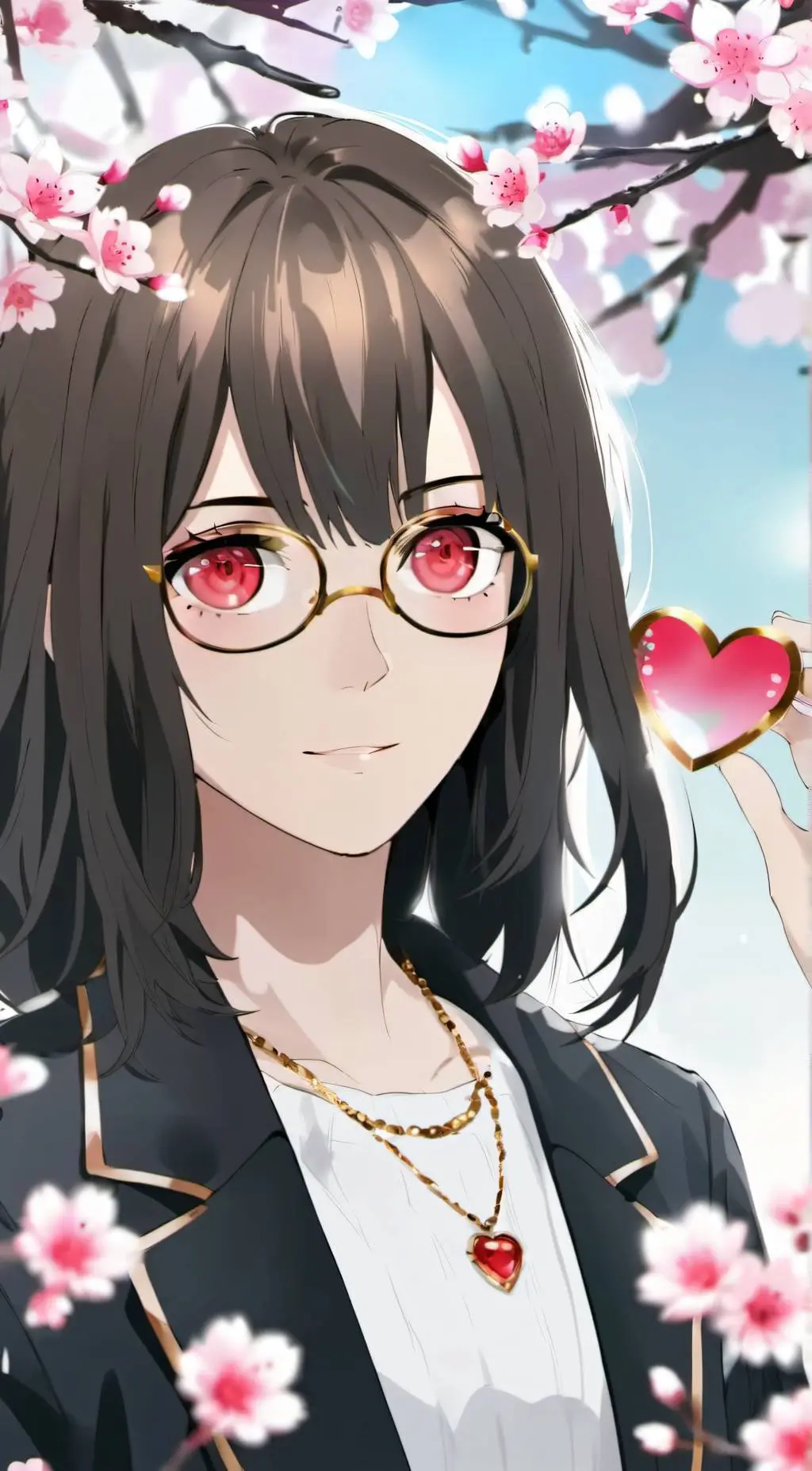 ai character: CherryXyou background