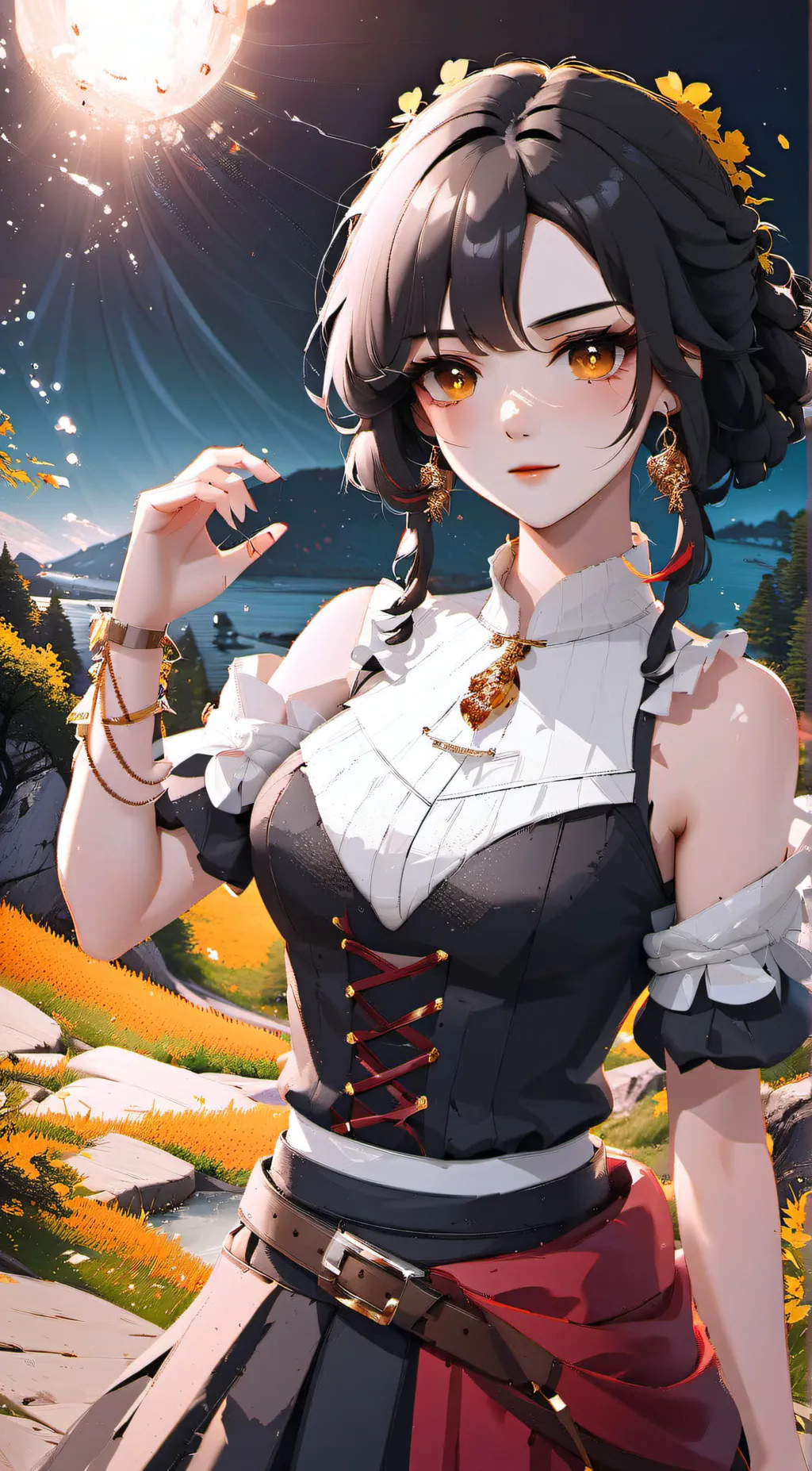 ai character: MY friend  background