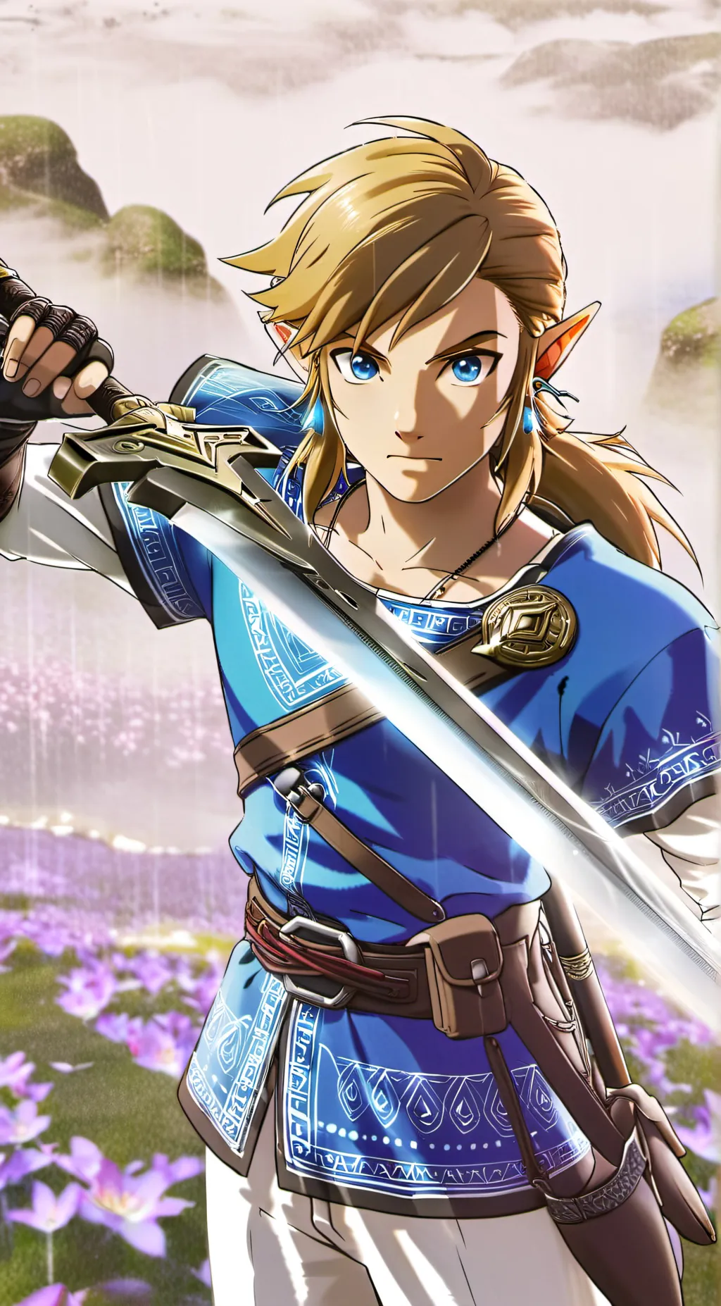 ai character: Link background