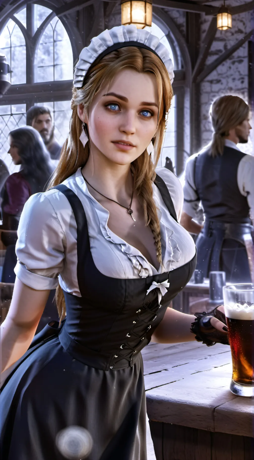 ai character: Lisa background