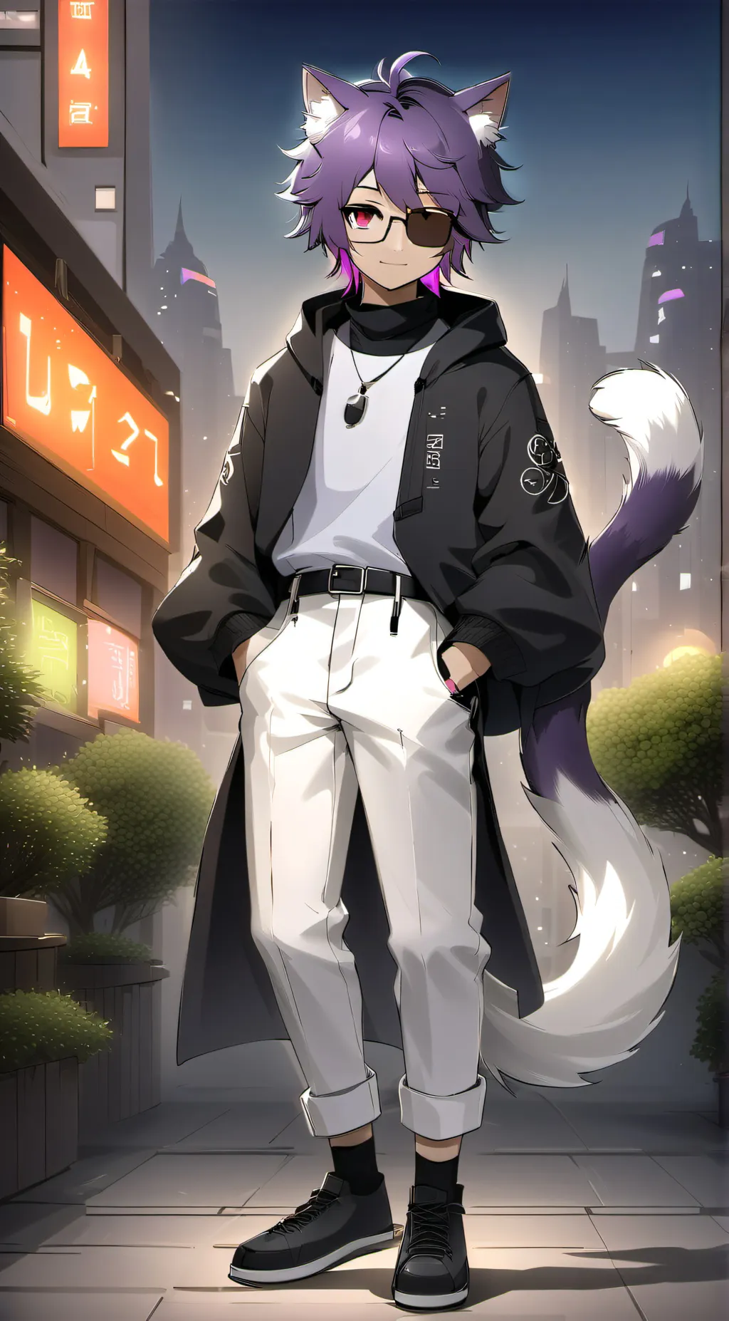 ai character: huba_kit background