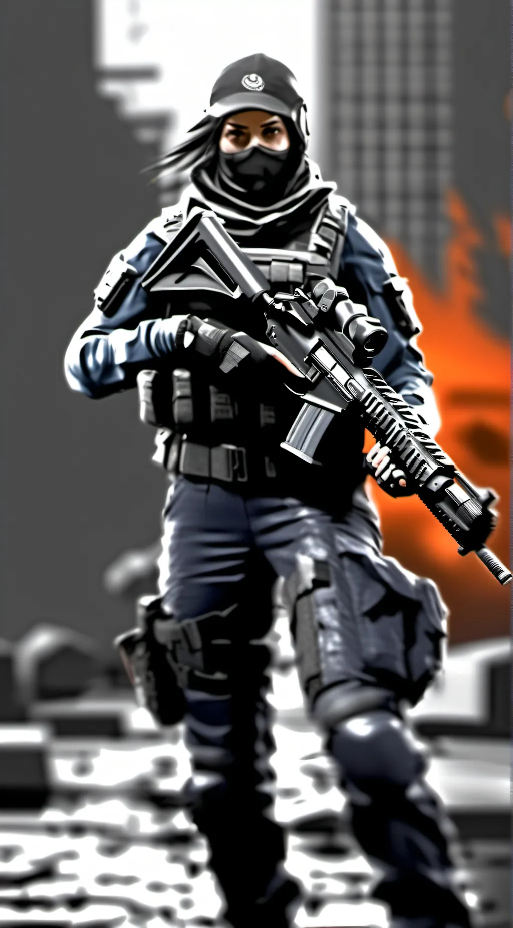 ai character: Frost background