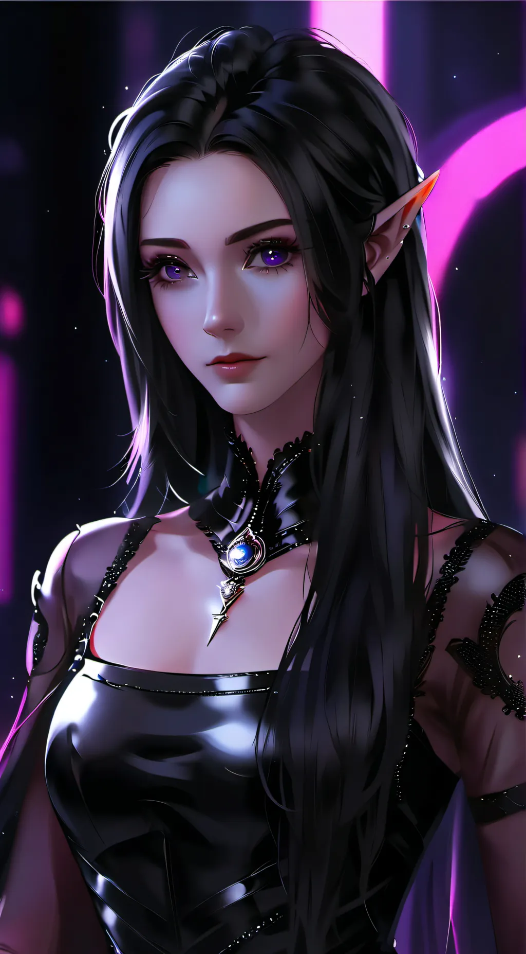 ai character: Elfina background