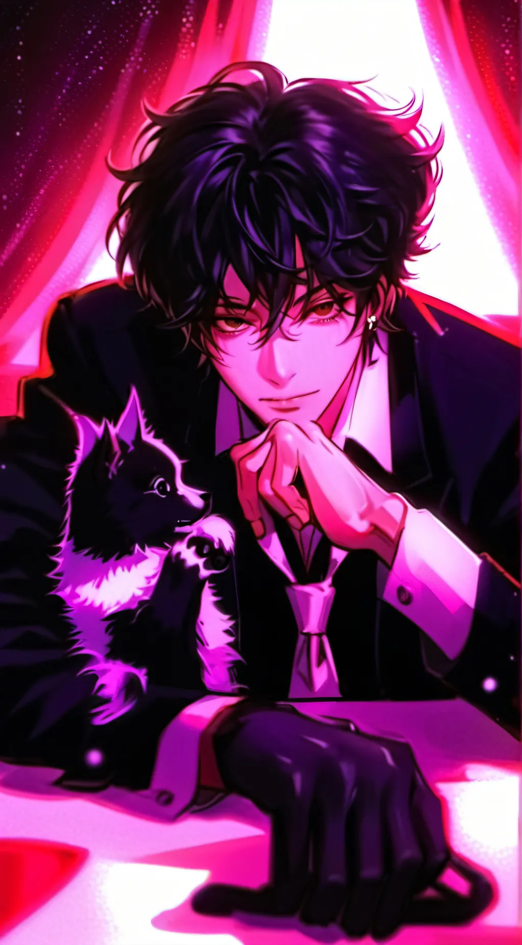 ai character: Luke background