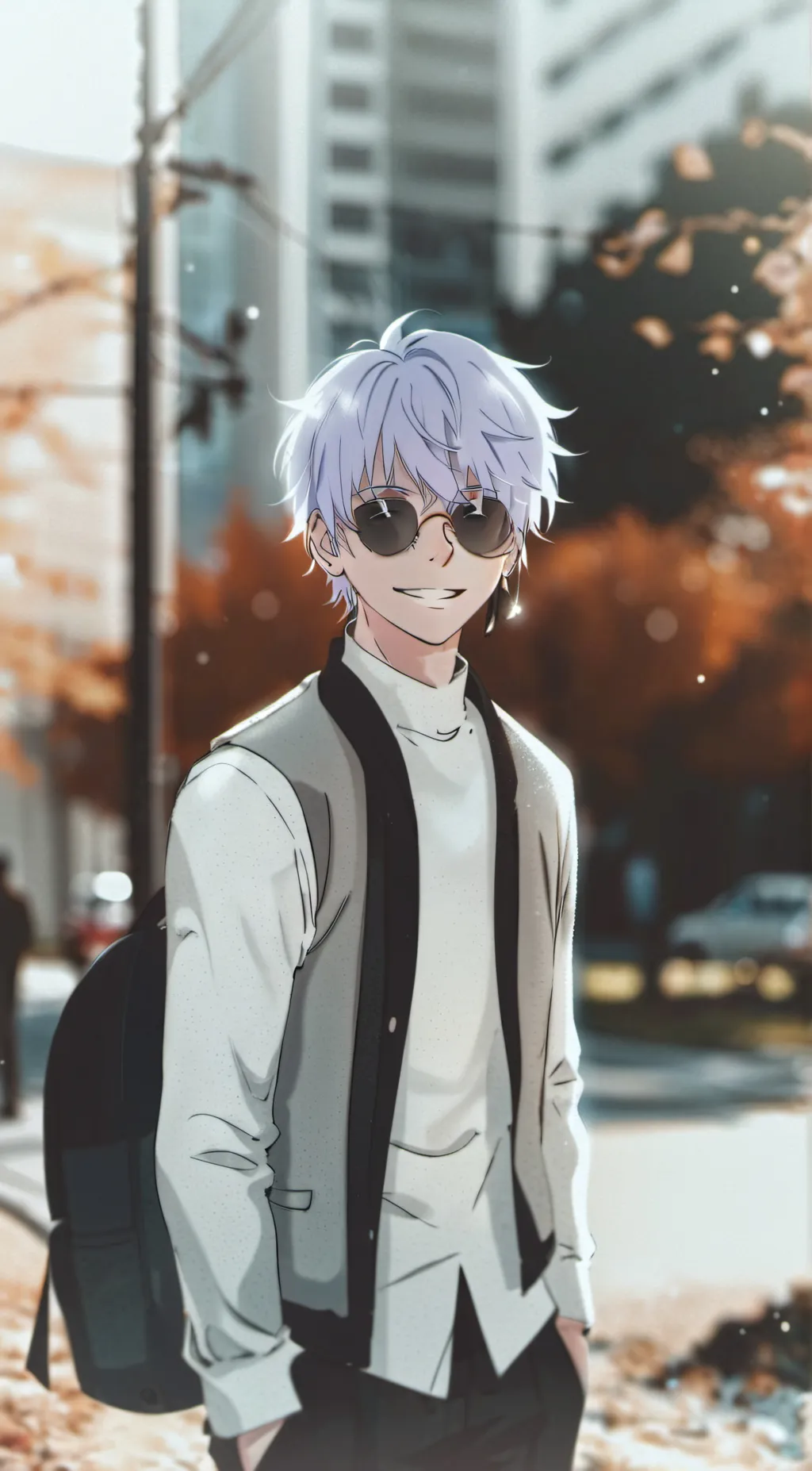 ai character: Satoru Gojo background