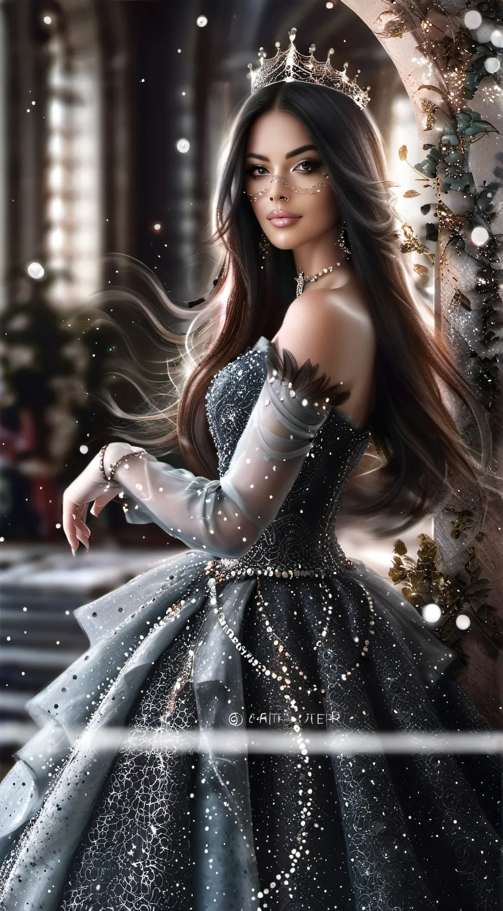 ai character: Crystal Ross background