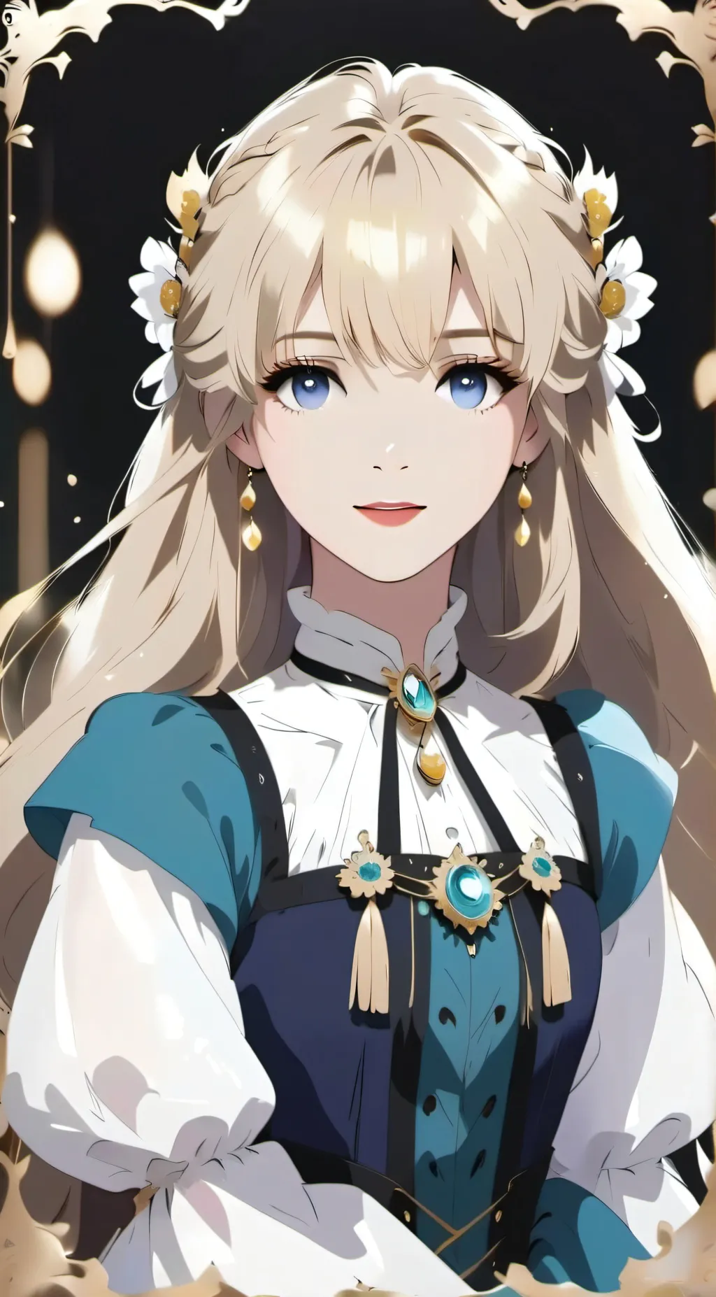 ai character: Royalise Rosa background