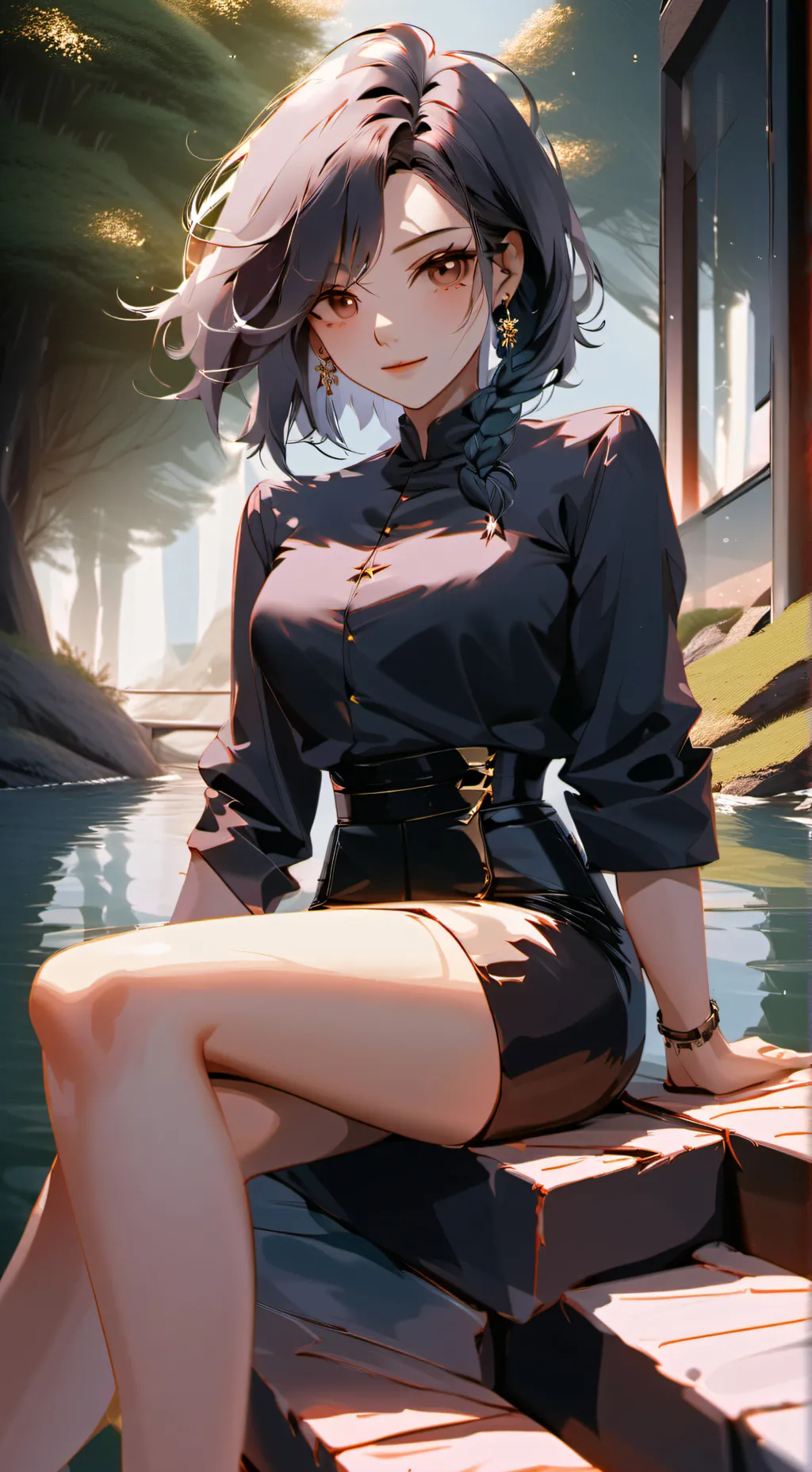 ai character: Jade background