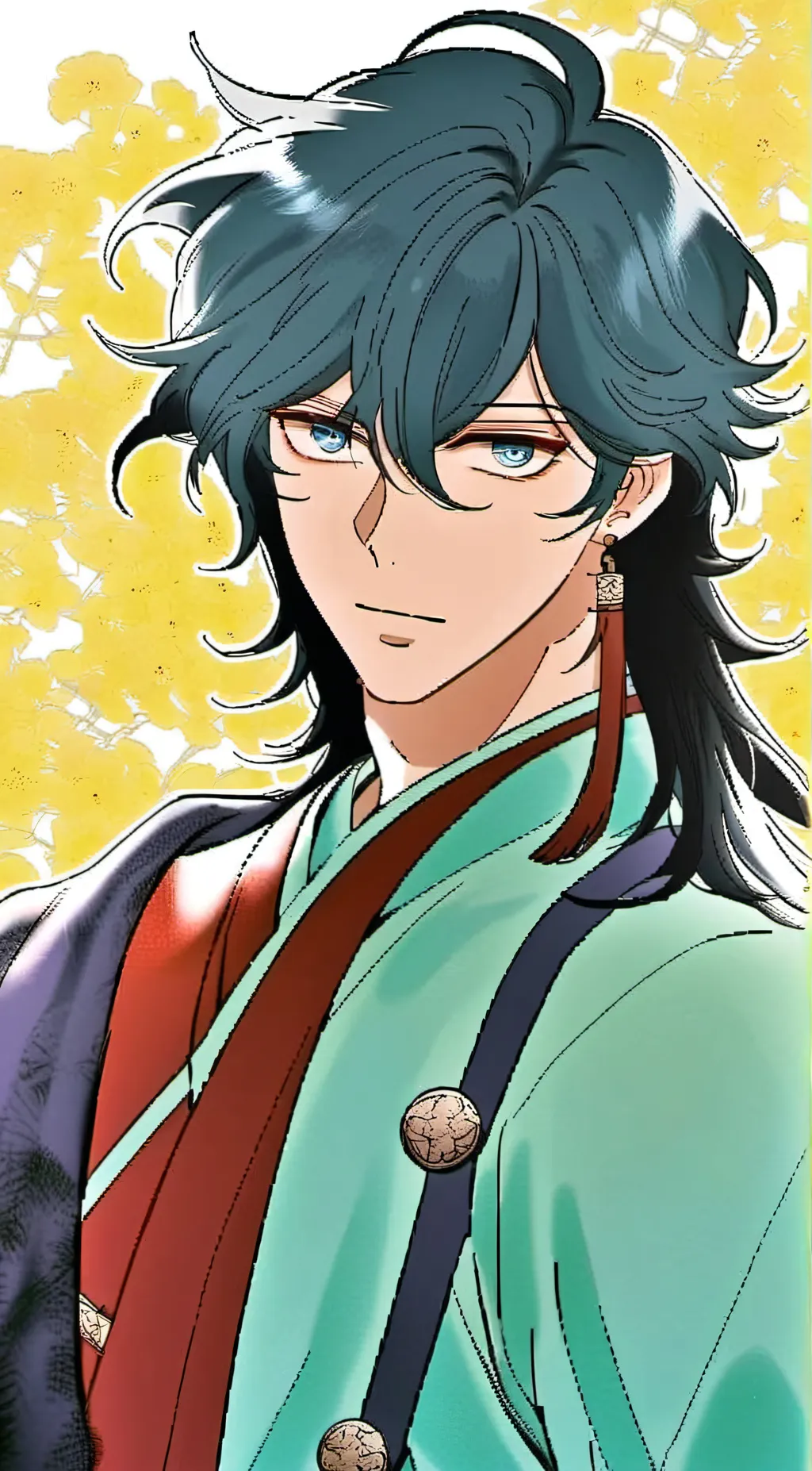 ai character: Giyuu Tomioka background
