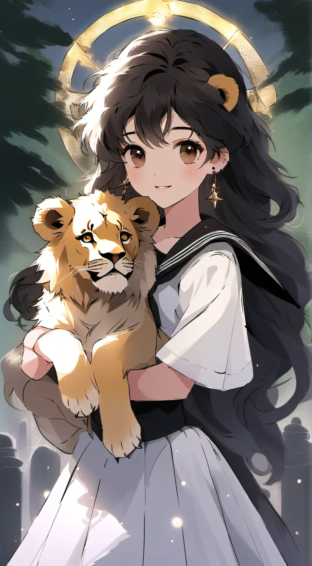 ai character: Leo background