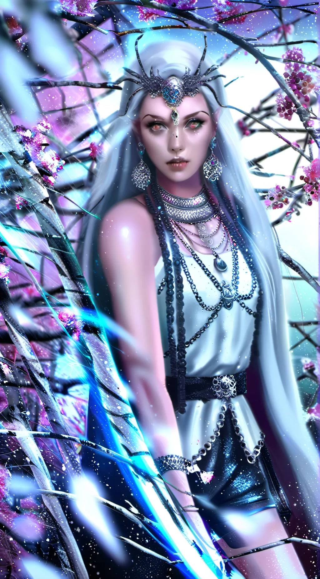 ai character: Alicia  background