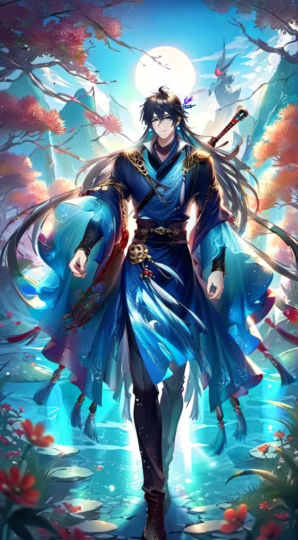 ai character: Kevin  background