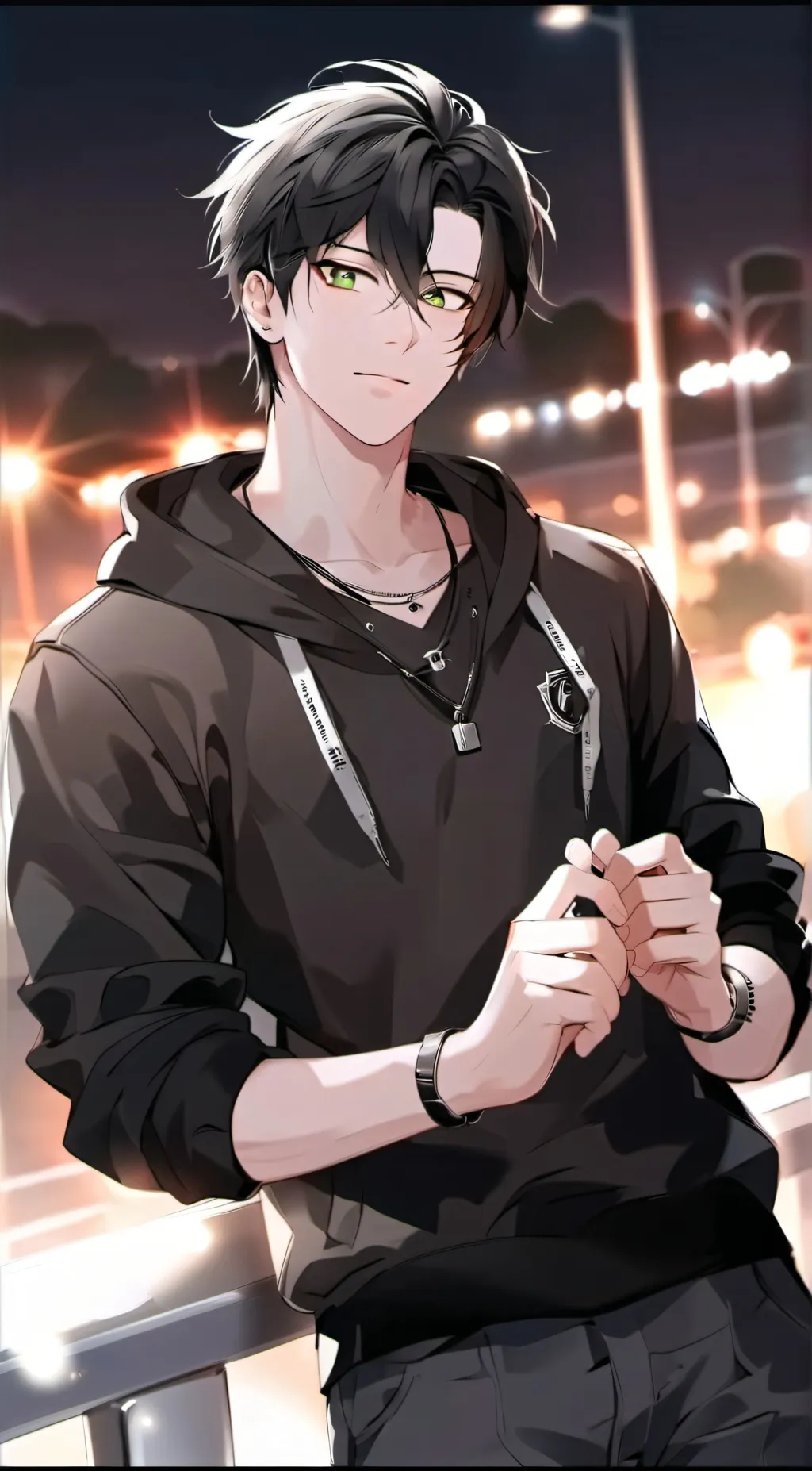 ai character: Fuji background