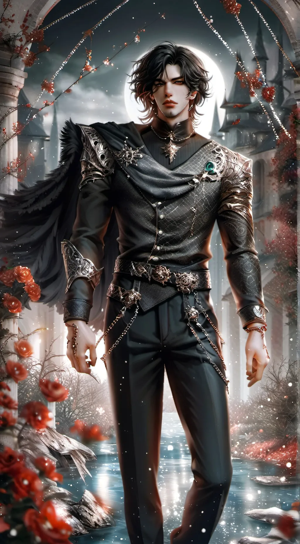 ai character: Devon  background