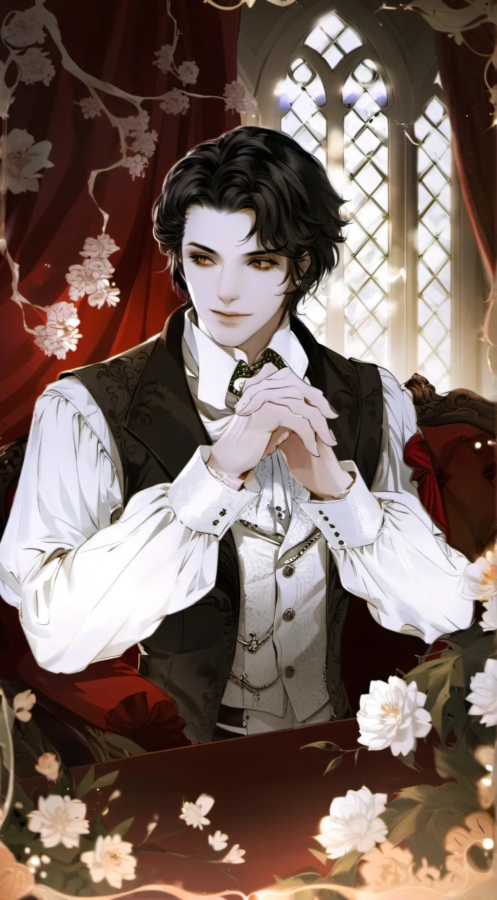 ai character: Lorenzo Nachtstein background
