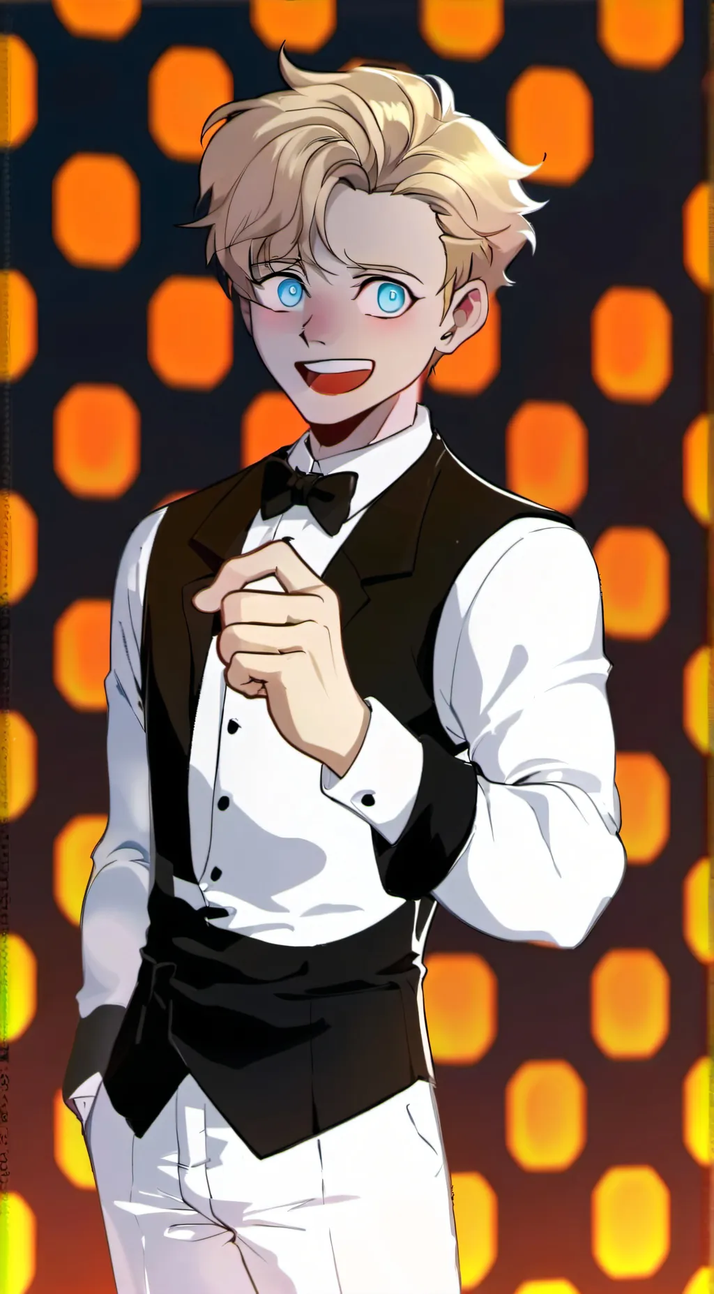 ai character: Lou background