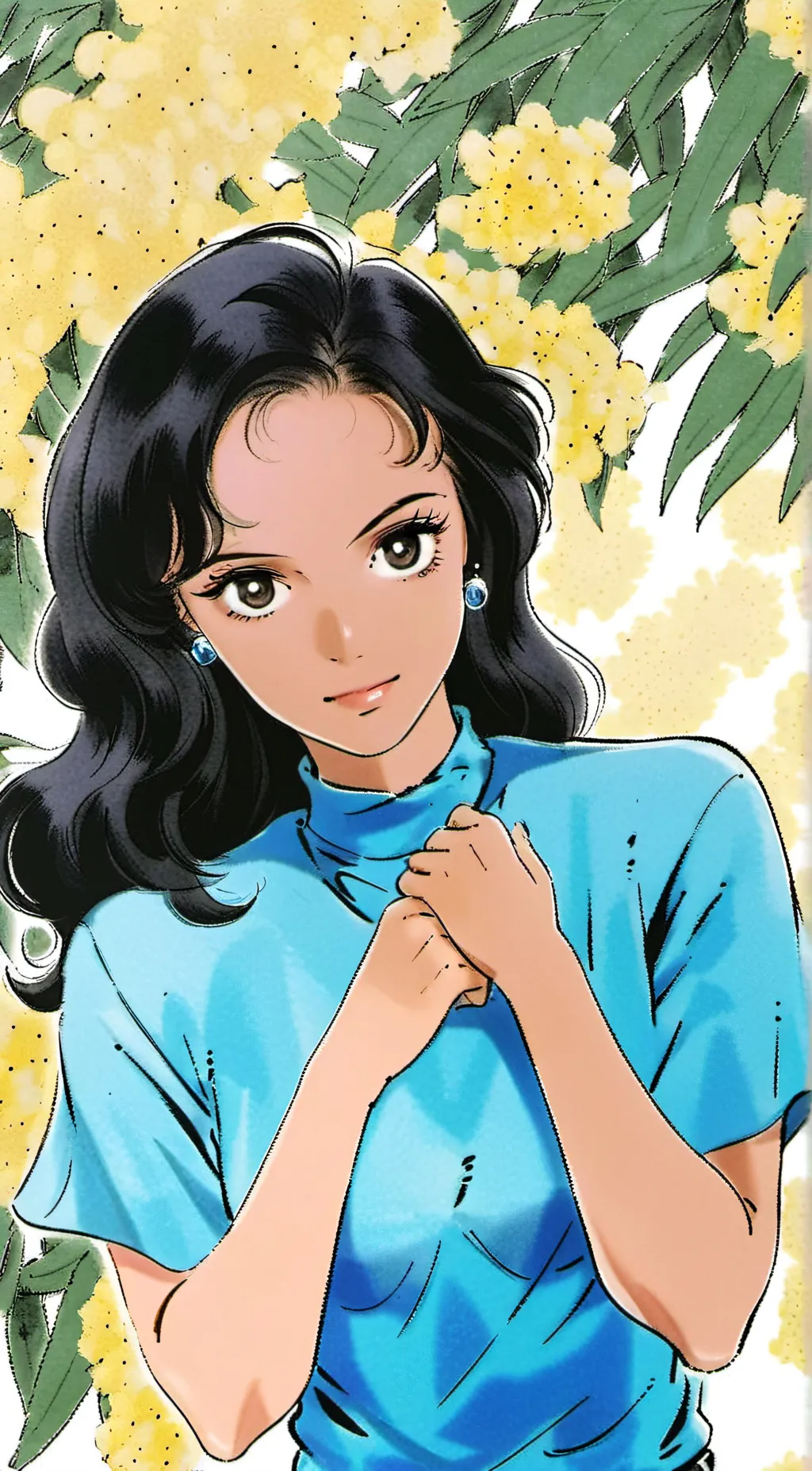ai character: Meena  background
