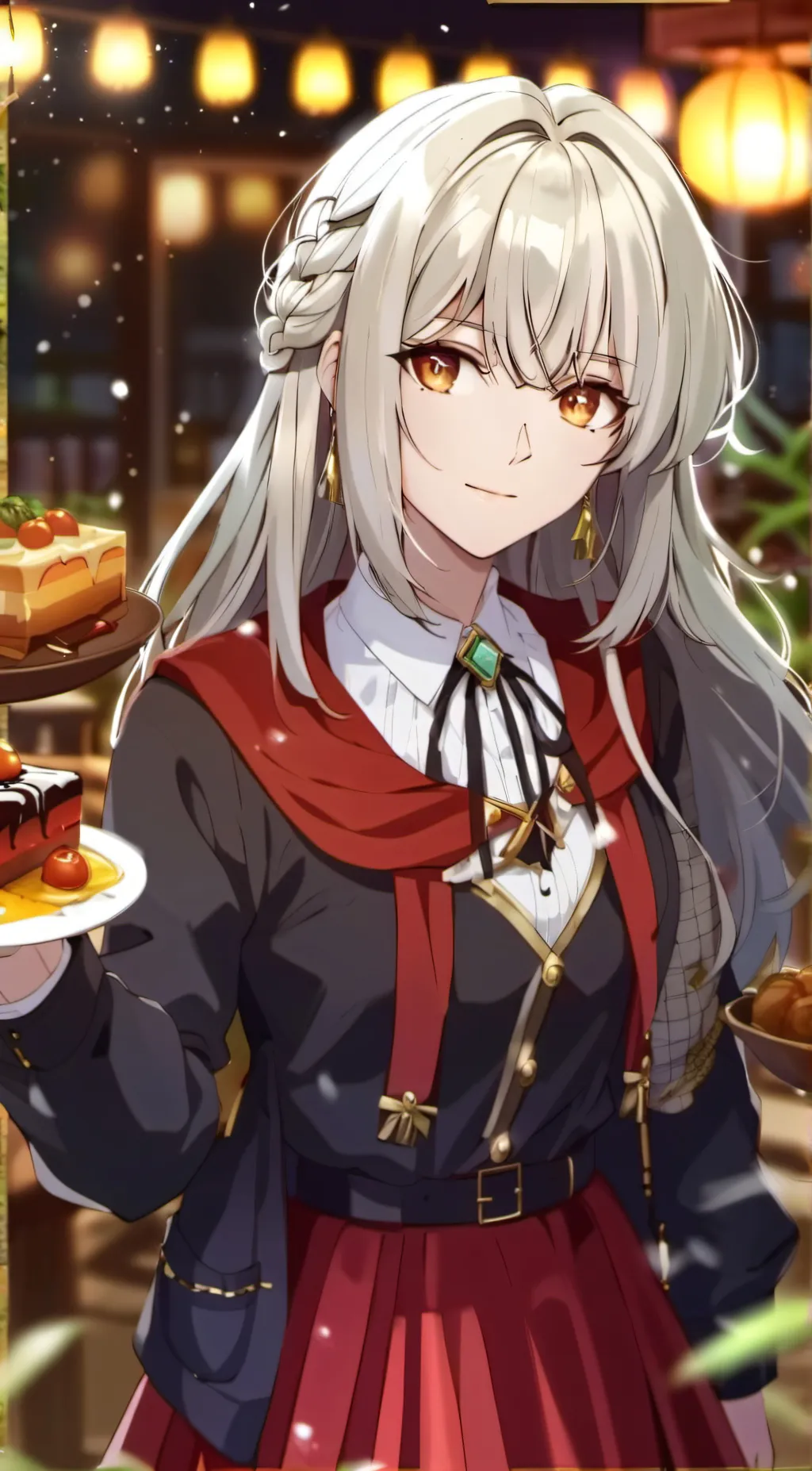 ai character: Melody background