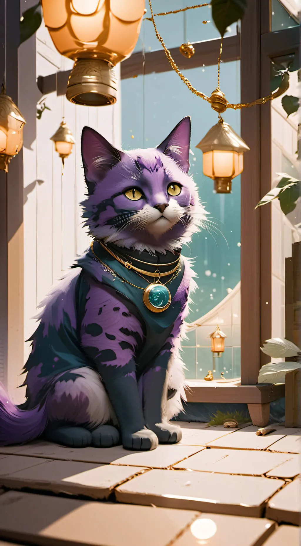 ai character: Catnap background