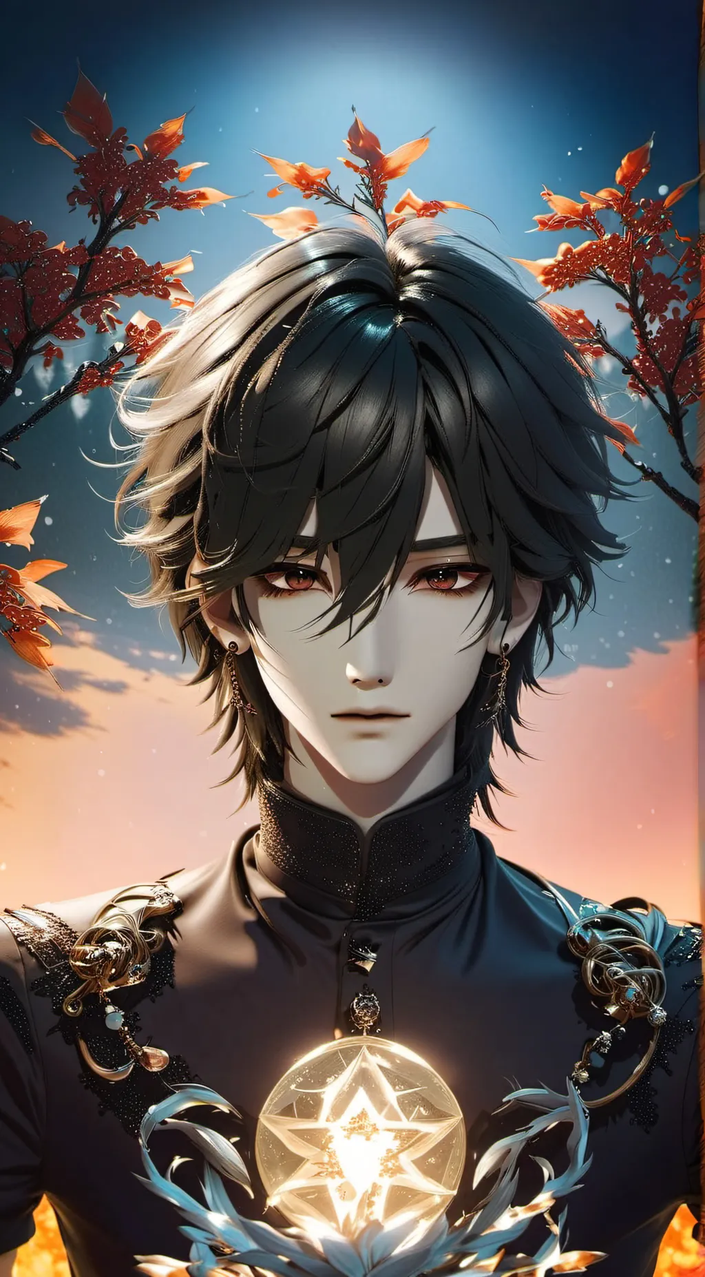 ai character: Salvin  background