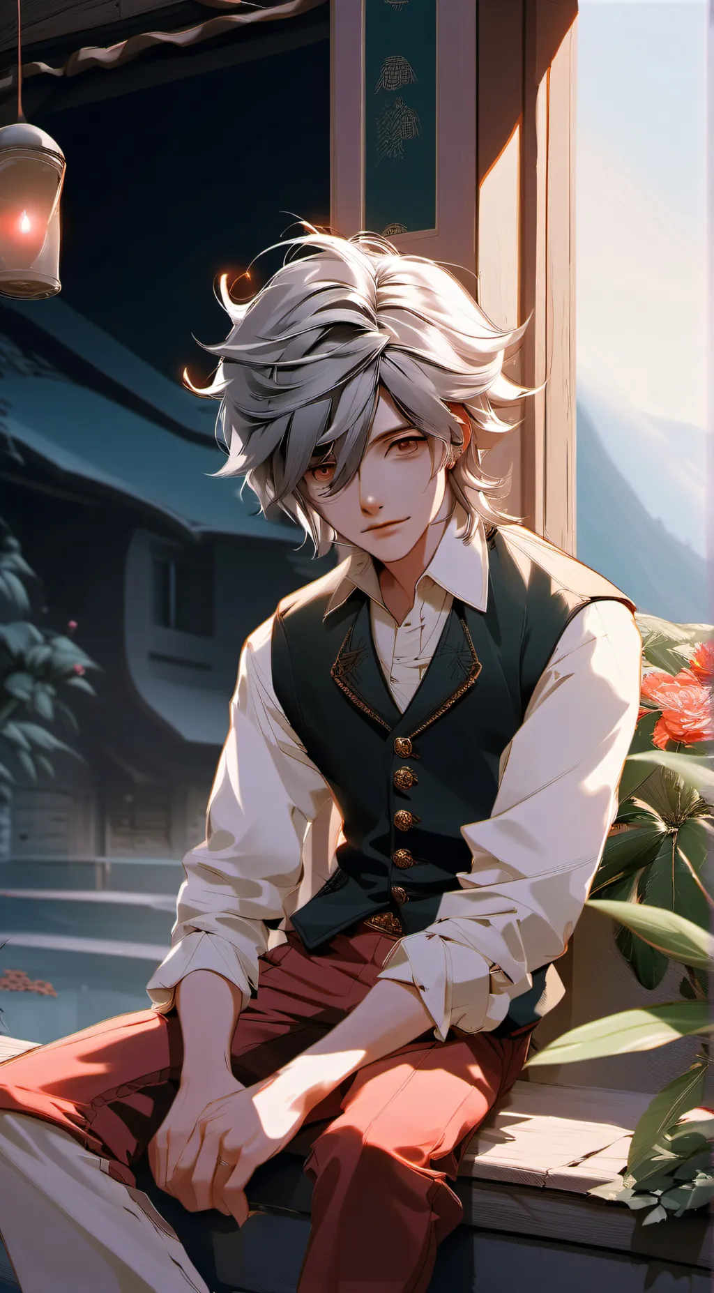 ai character: mathew background