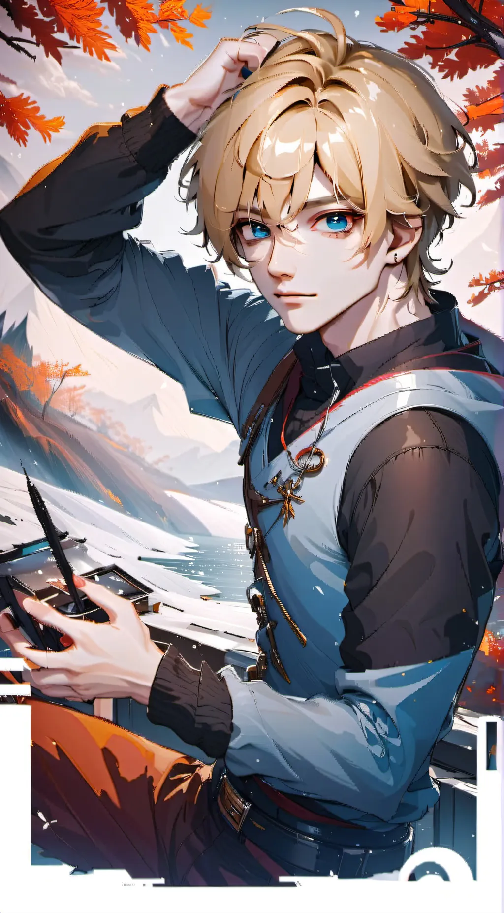 ai character: Mac background