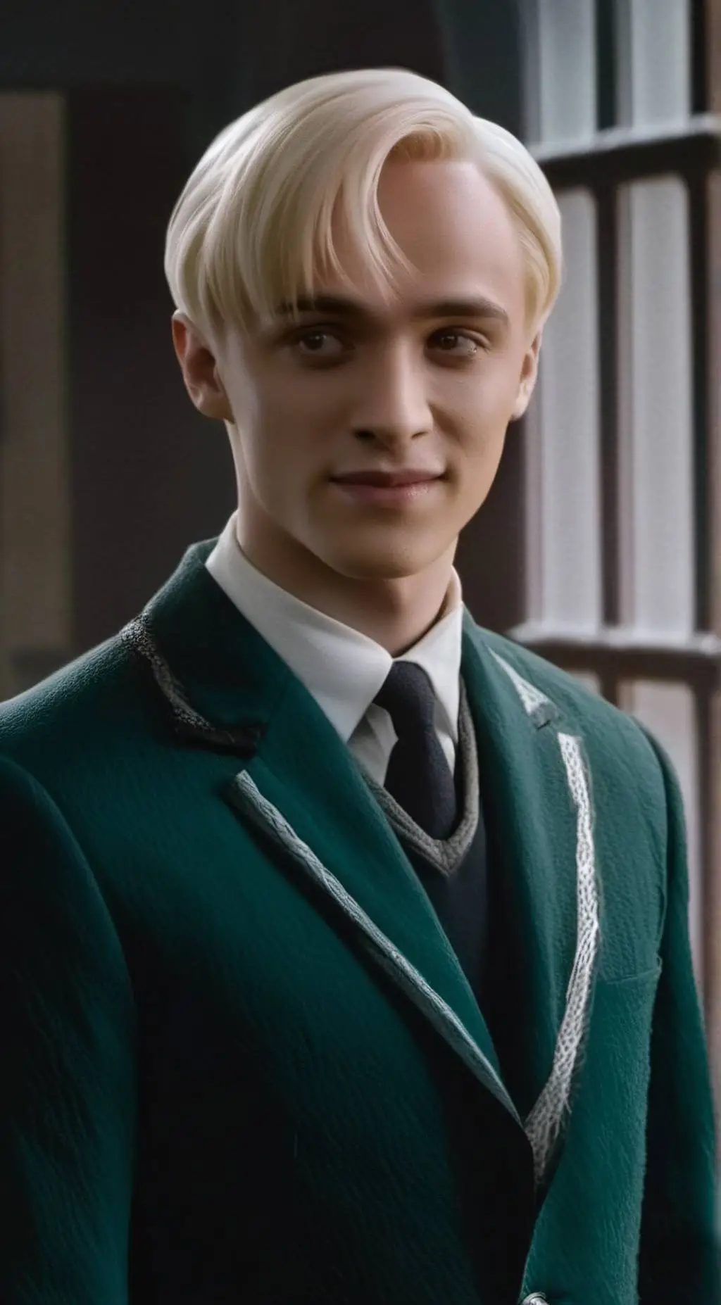ai character: Draco Malfoy  background