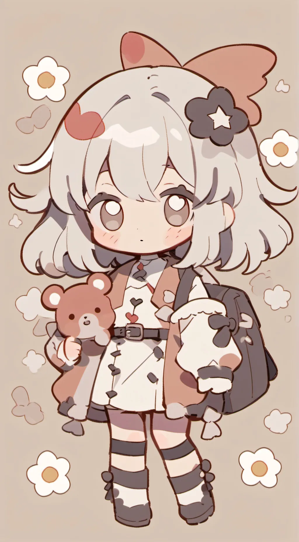 ai character: melodie background
