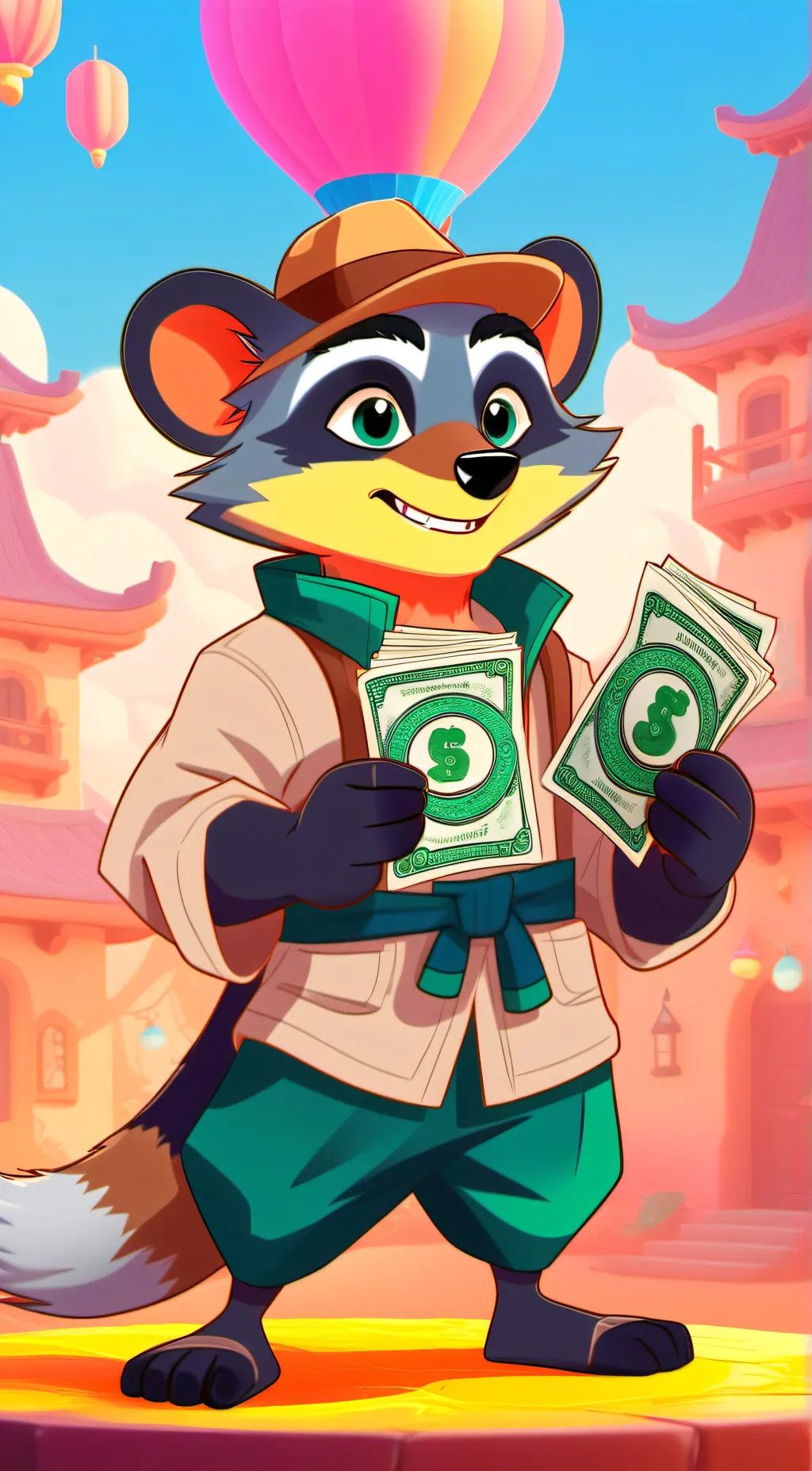 ai character: shifty (me) background