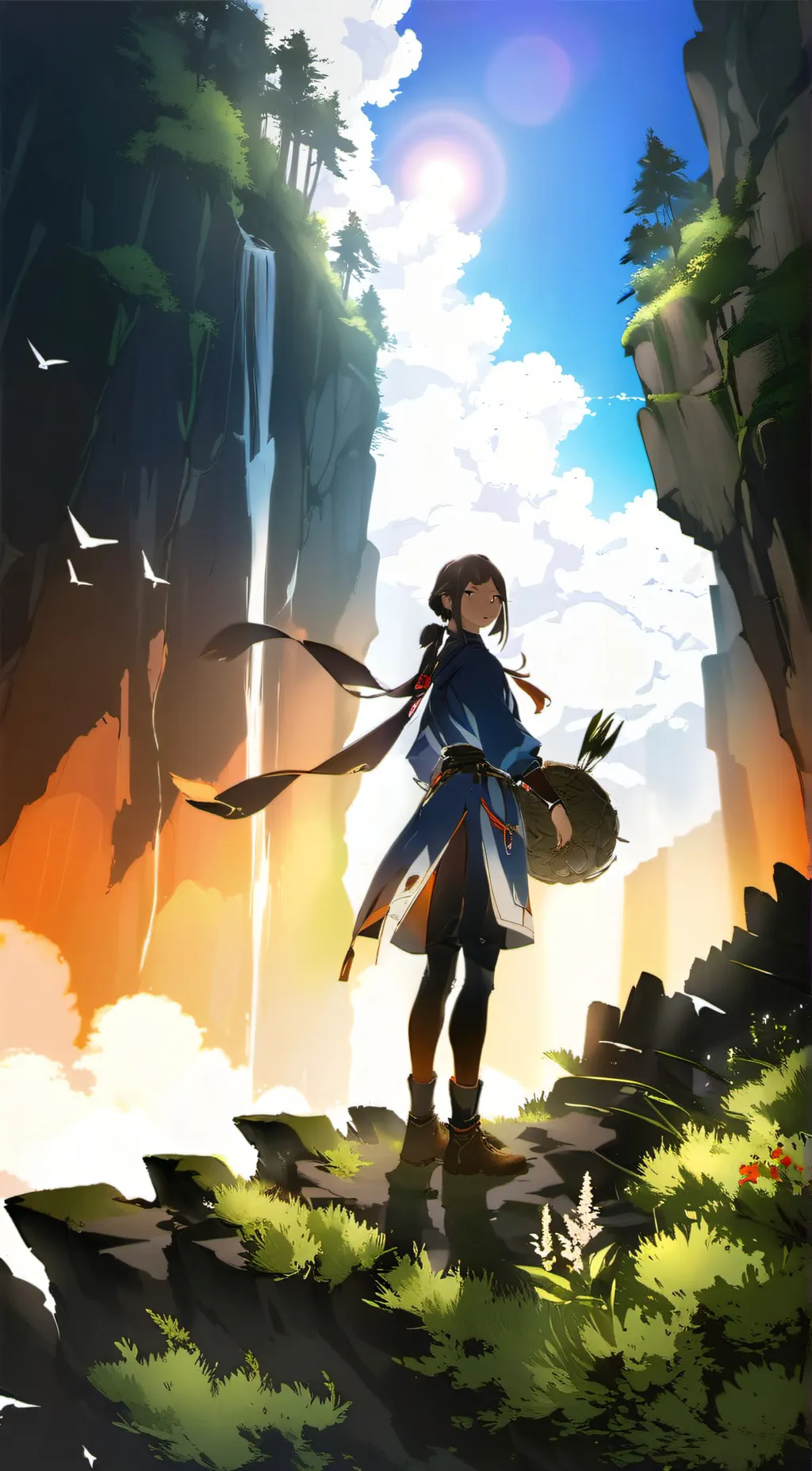 ai character: Orchard  background