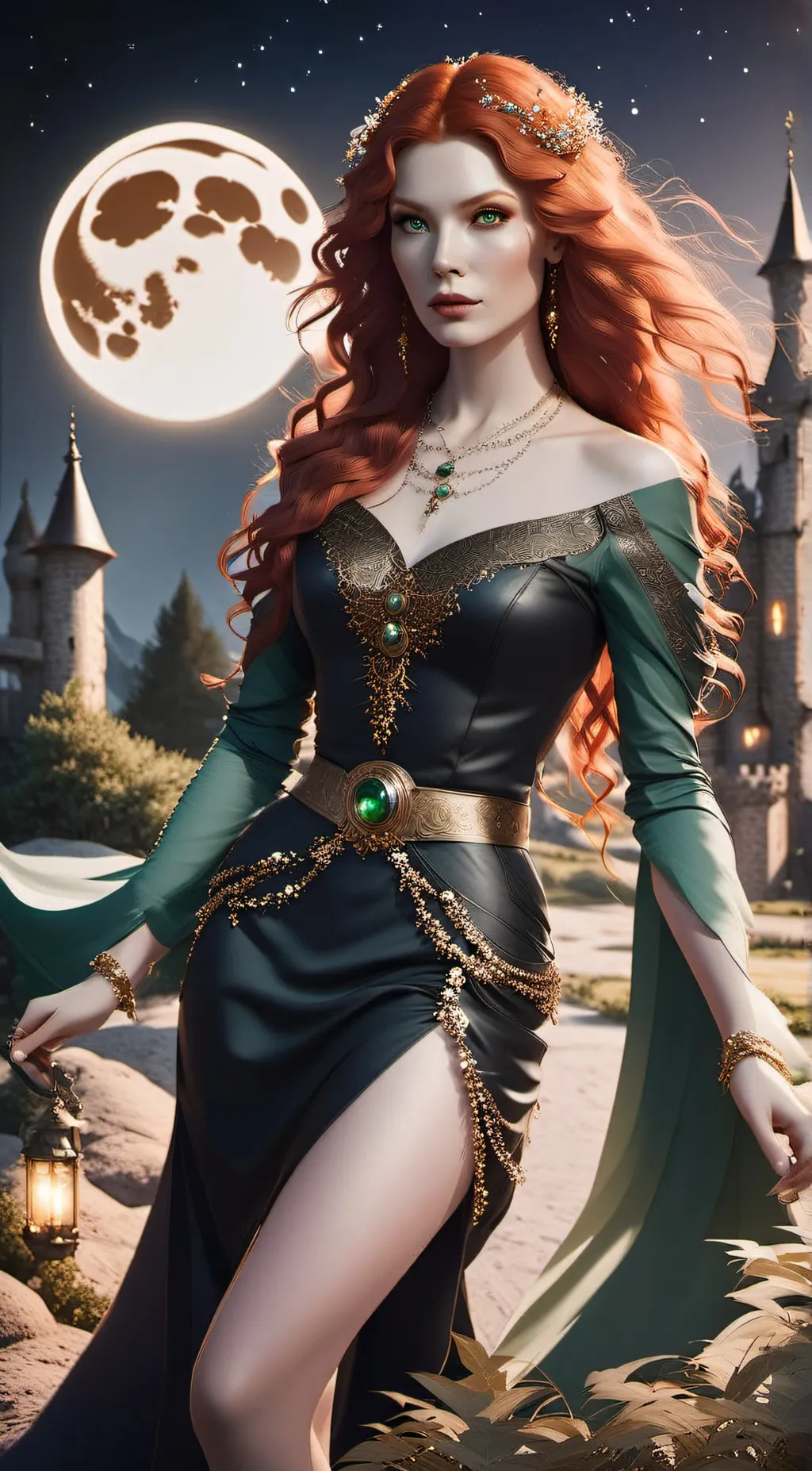 ai character: Victoria Darkmoon background